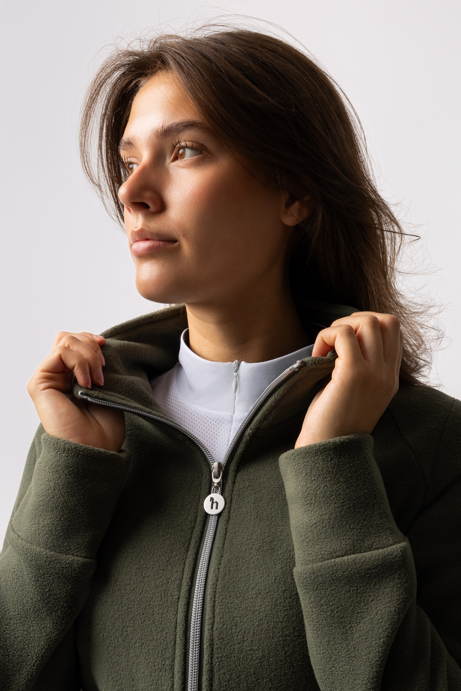 Horze Ellie Damen Fleece Reitjacke