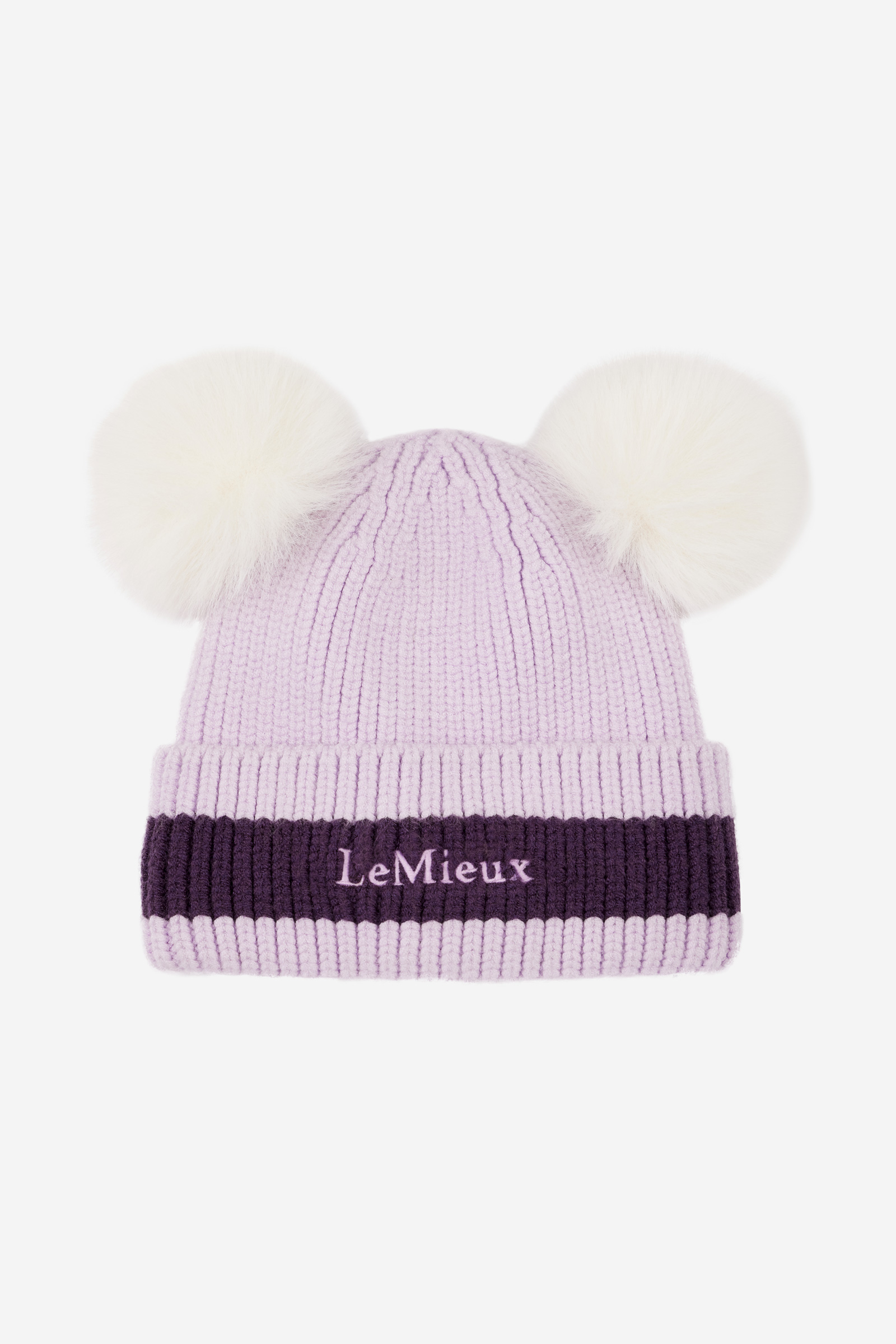 LeMieux Mini Double Pom Kindermütze mit zwei Bommel