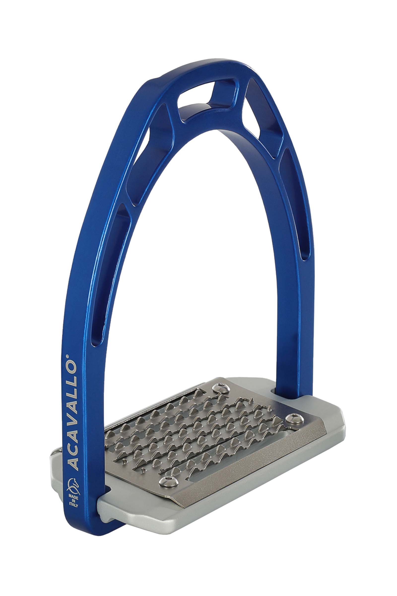 Blue Acavallo Arco Evolution Alupro Aluminium Steigb&uuml;gel
