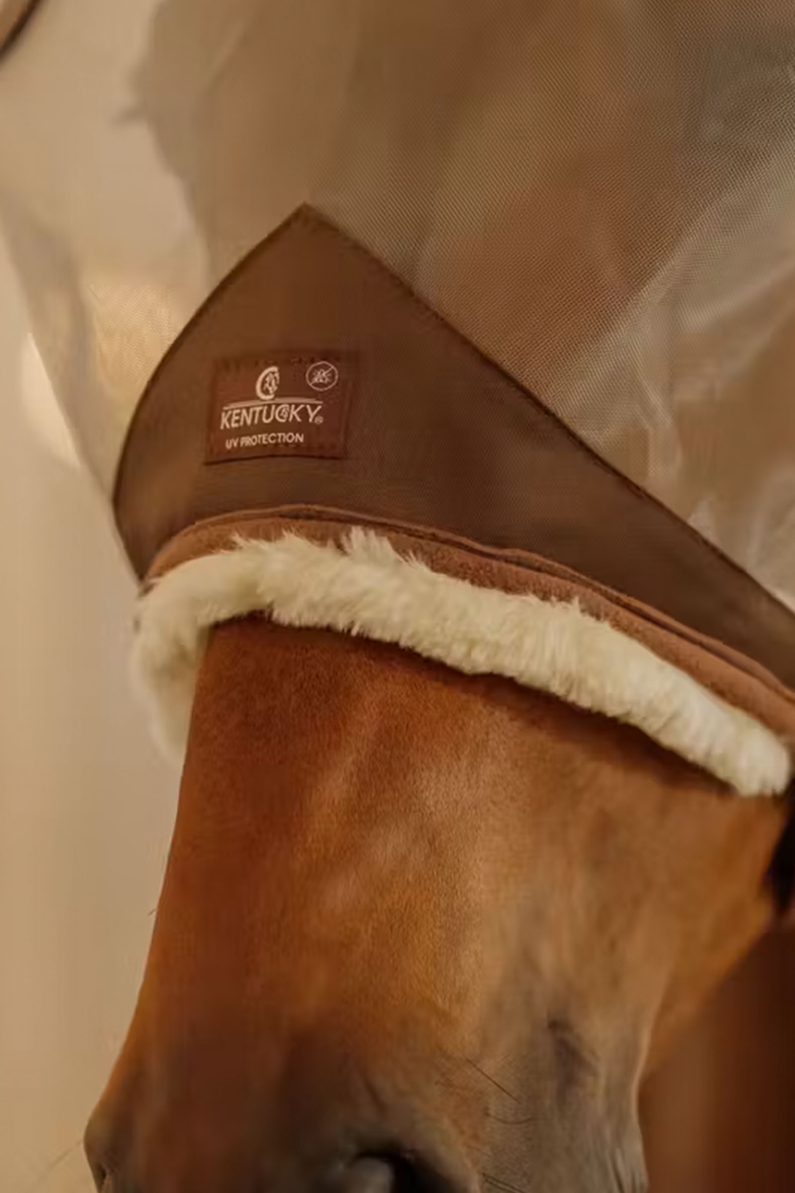 Kentucky Horsewear hautfreundliche Fliegemaske mit Ohren