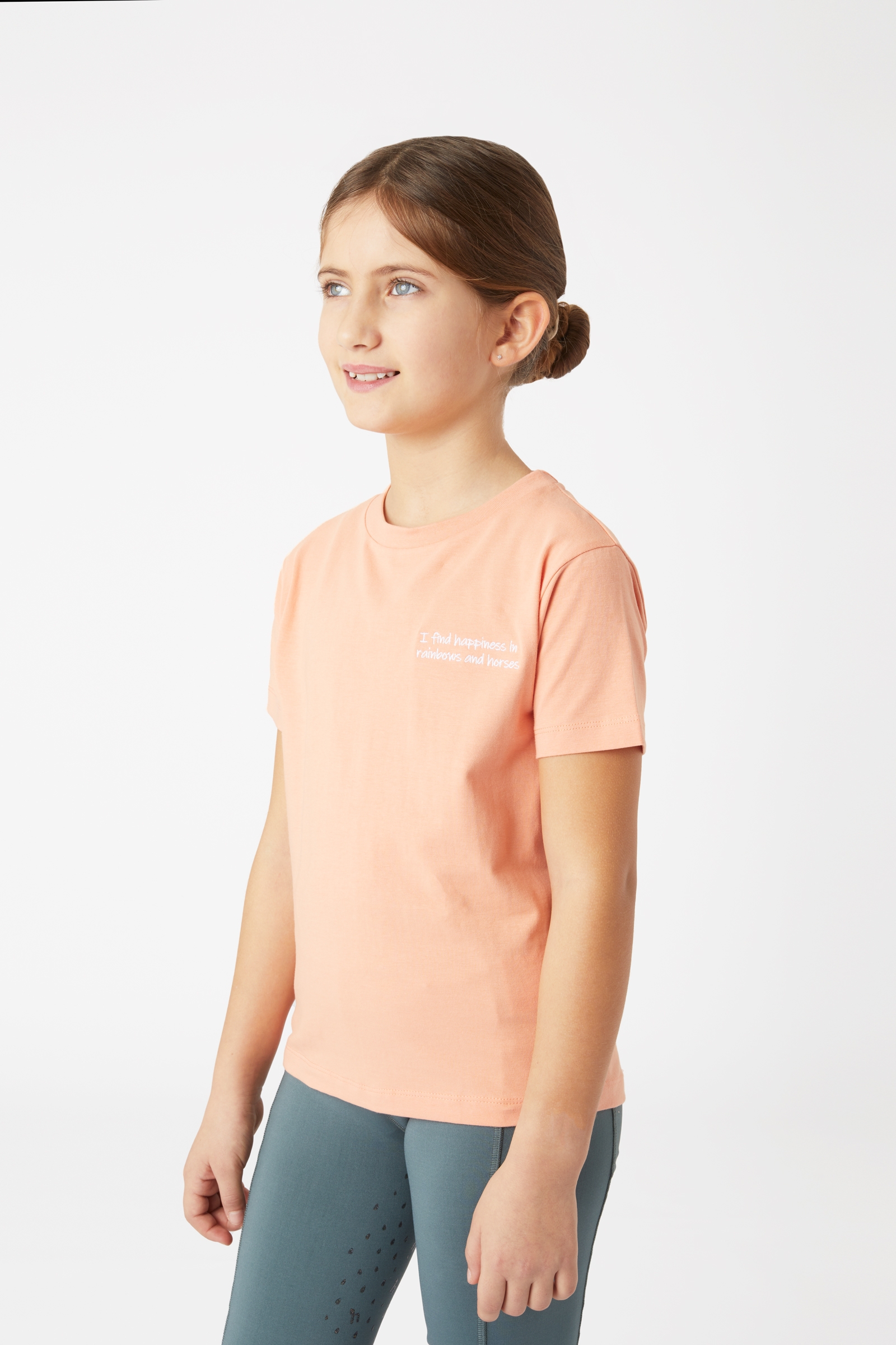 Horze Calina Kinder T-Shirt mit Stickerei