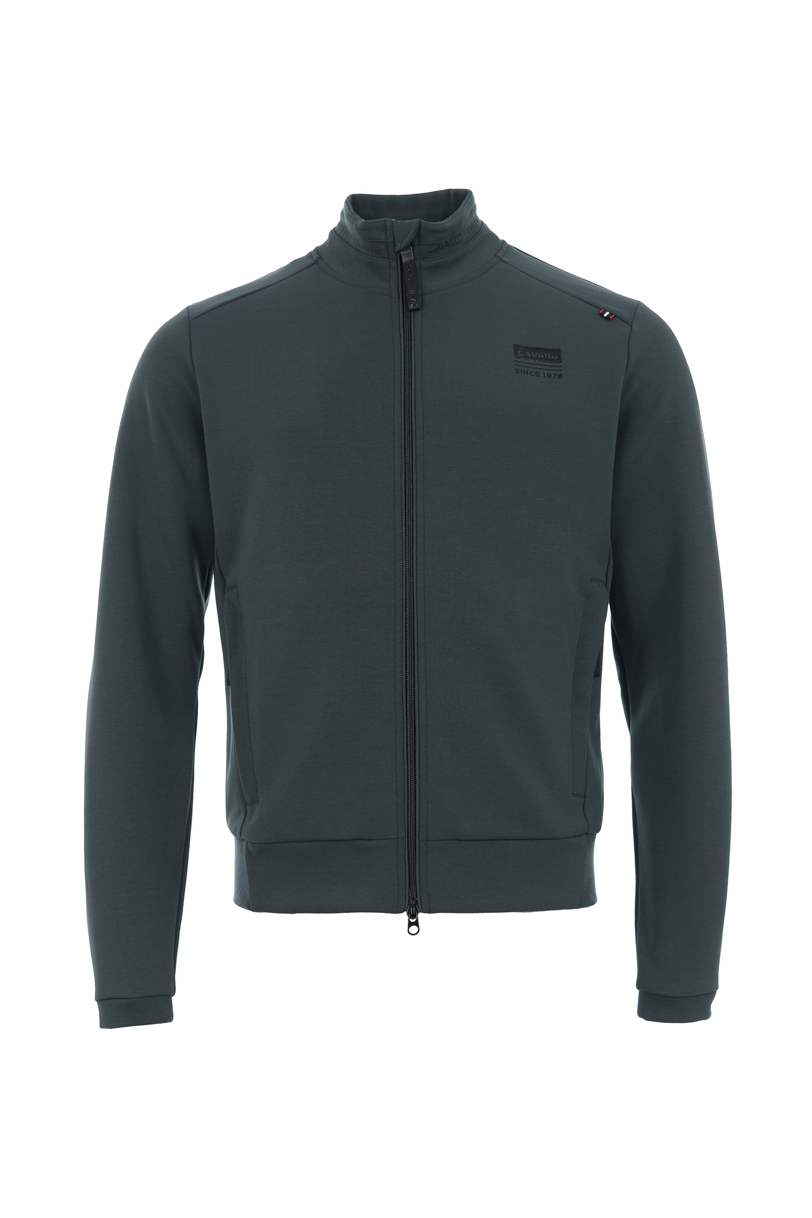 Dark Green Cavallo Egino Herren Fleecejacke