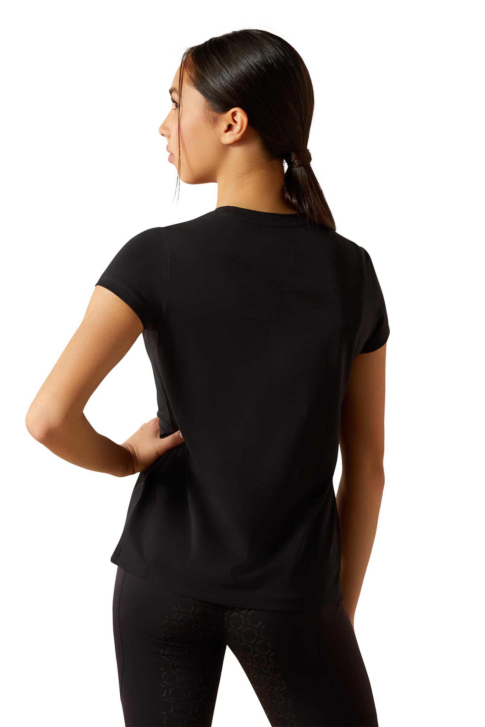 Ariat Ritzy Logo Kinder T-Shirt mit kurzen &Auml;rmeln