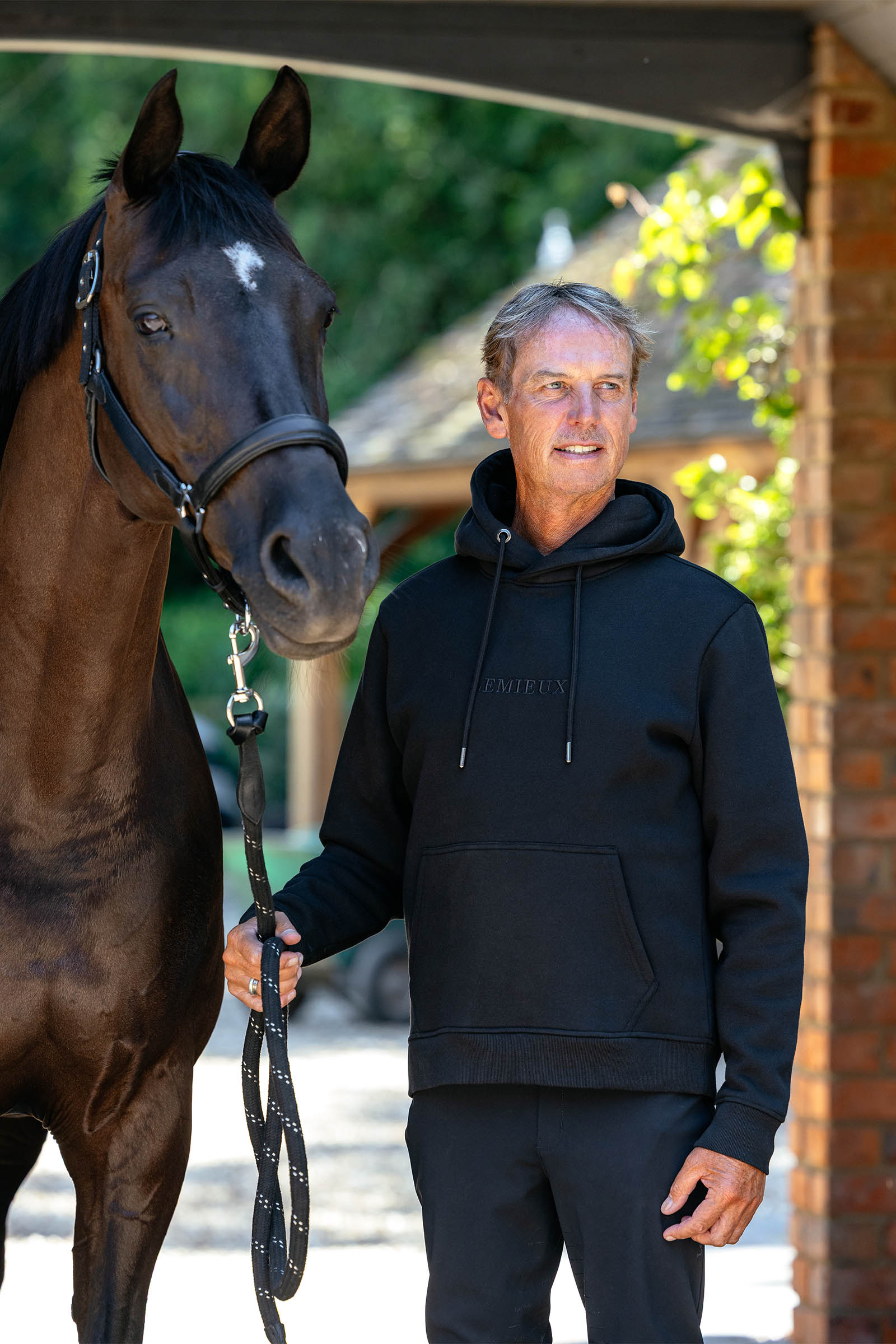 LeMieux Herren-Hoodie mit Kängurutasche