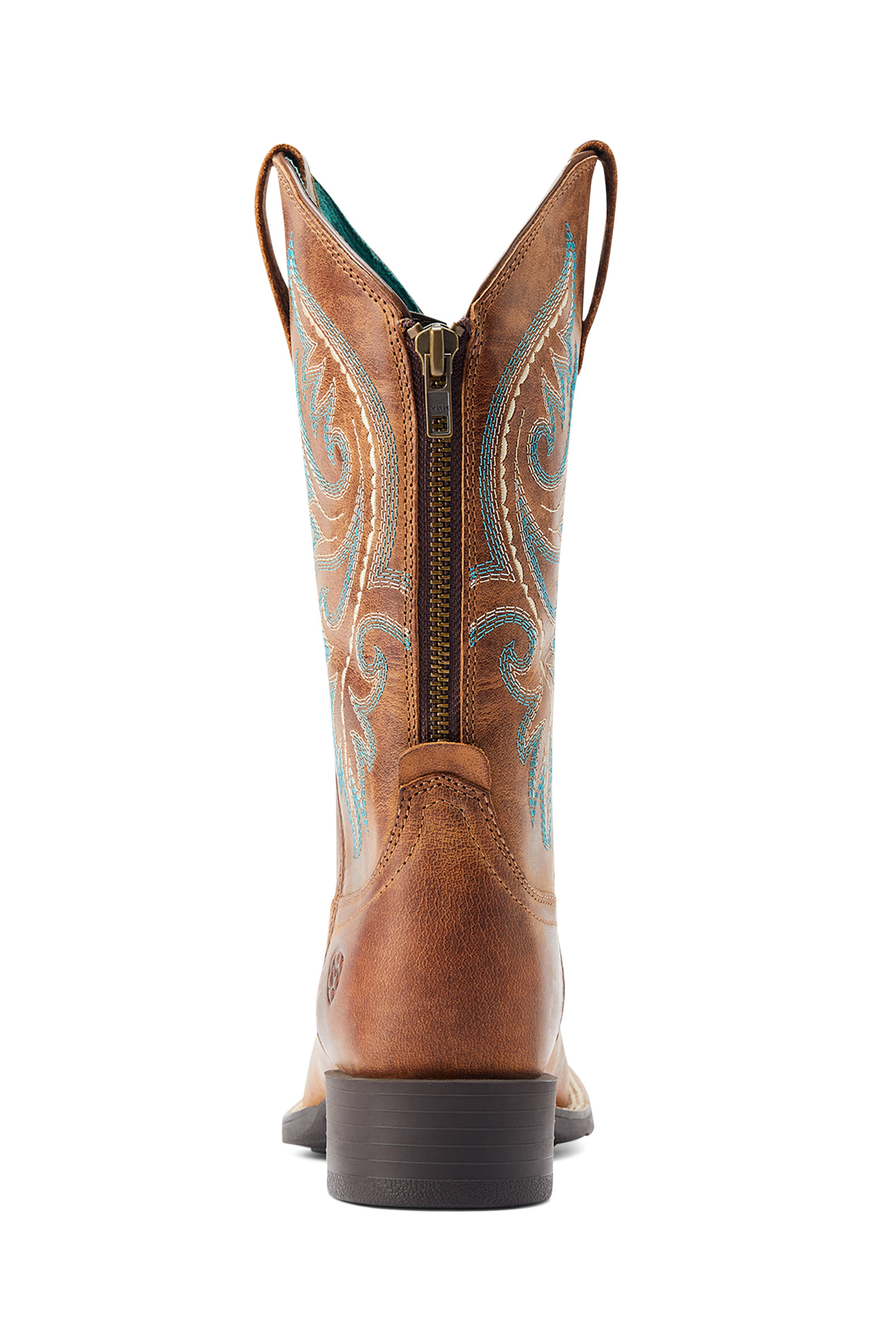 Ariat Round Up Damen-Westernstiefel mit Rei&szlig;verschluss hinten
