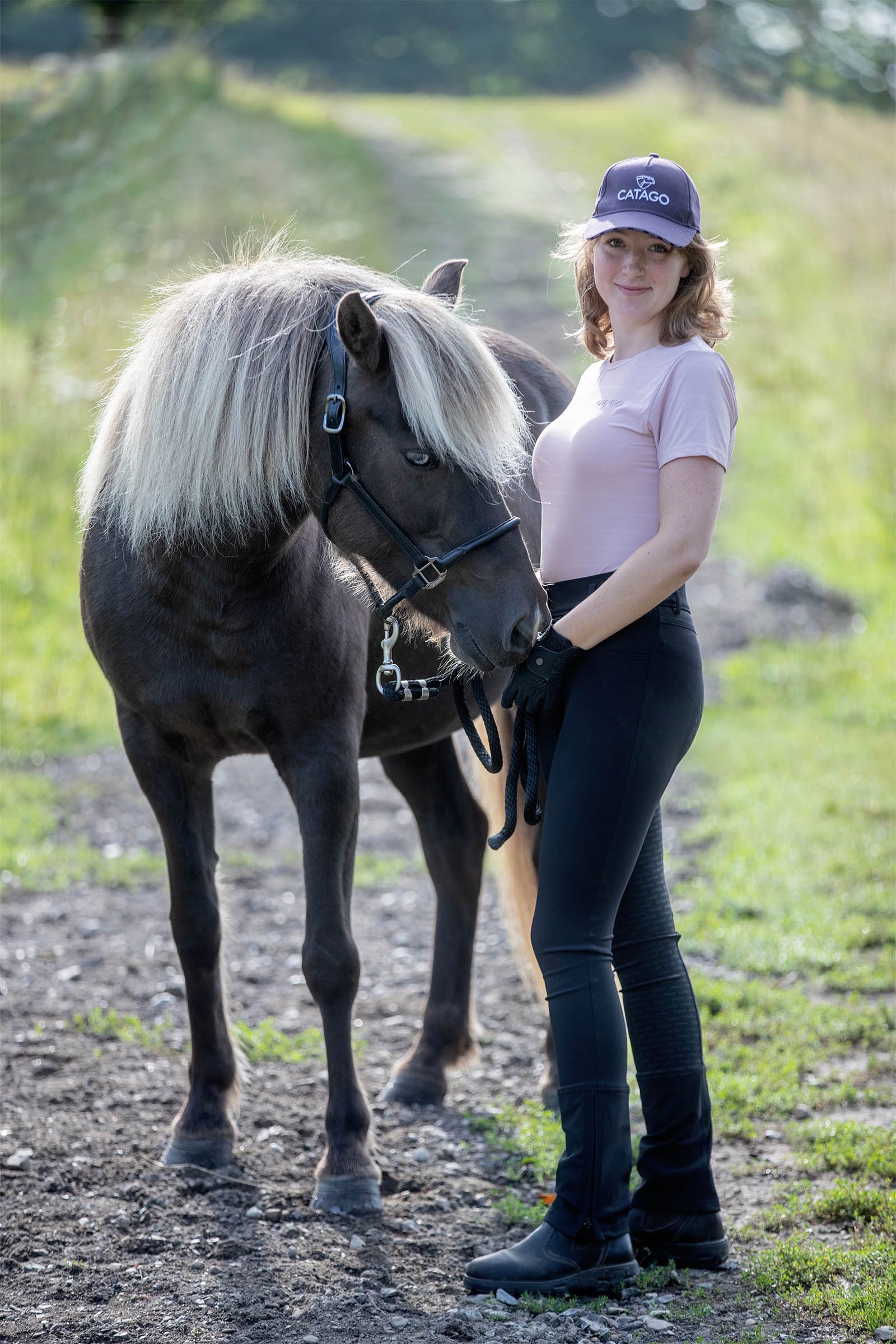 Catago Toby Damen Jodphur Reithose mit Vollbesatz