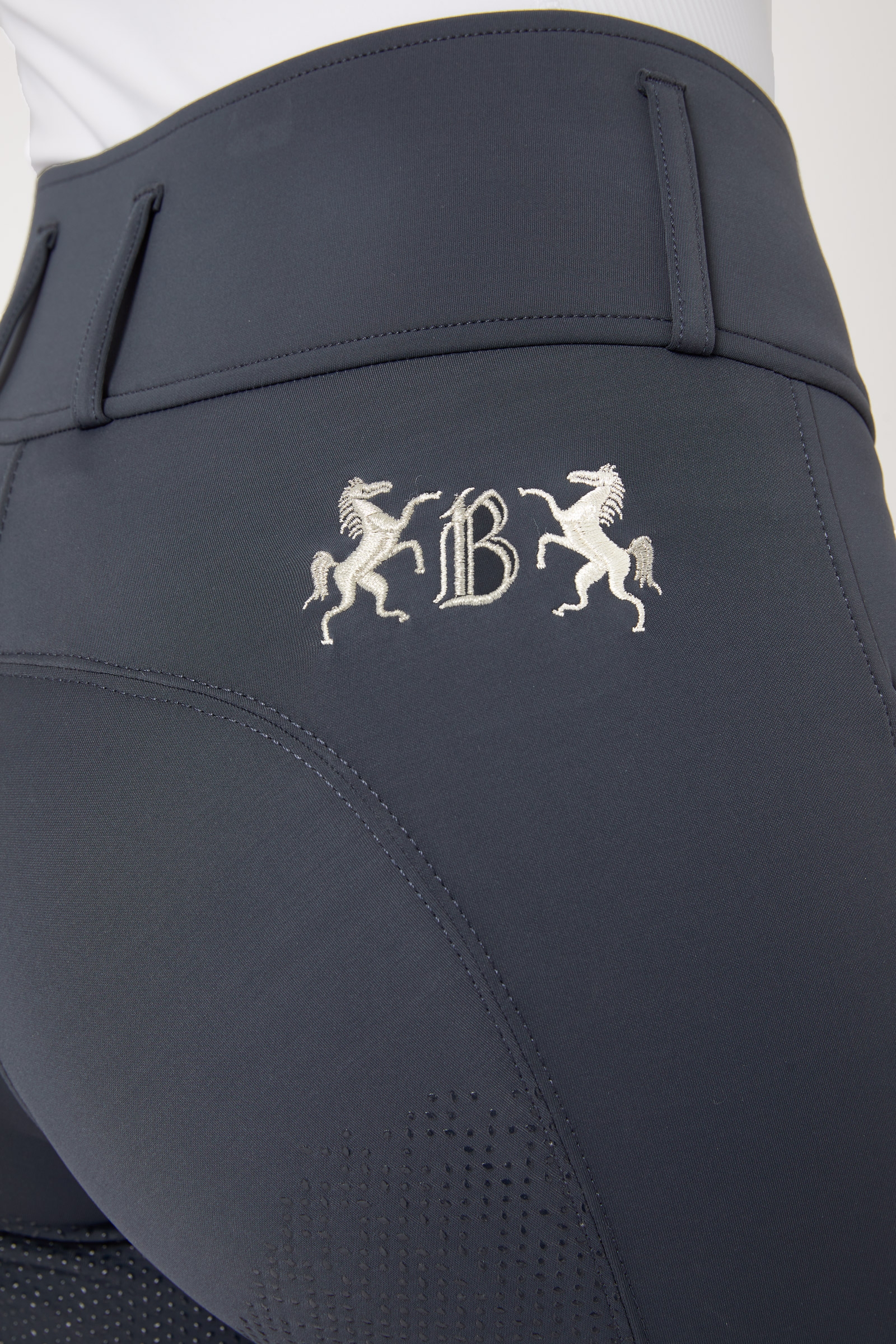 B Vertigo Damenreithose Meghan mit hohem Bund und Vollbesatz UPF 50+