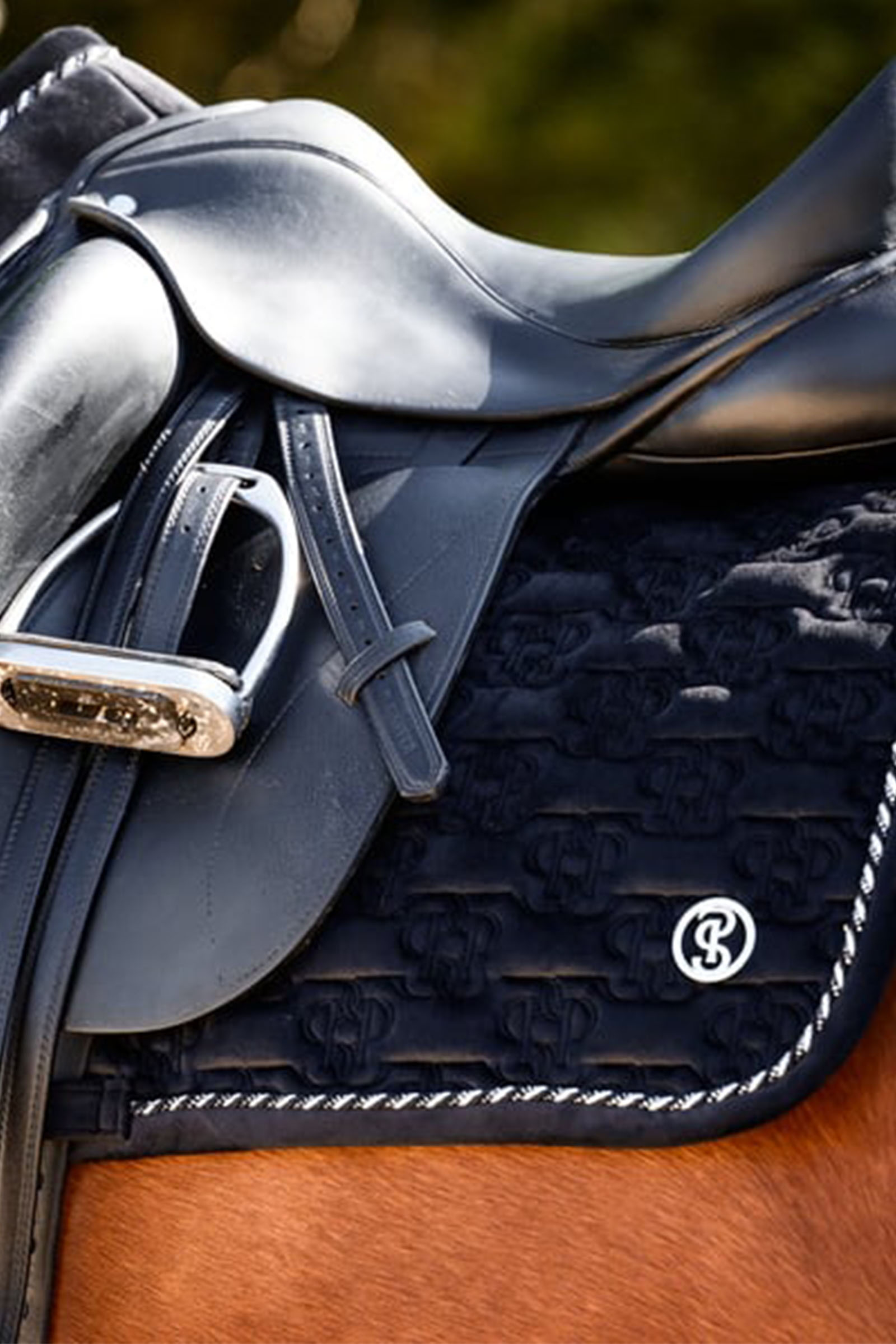 PS of Sweden Velvet Monogram Dressur Schabracke 