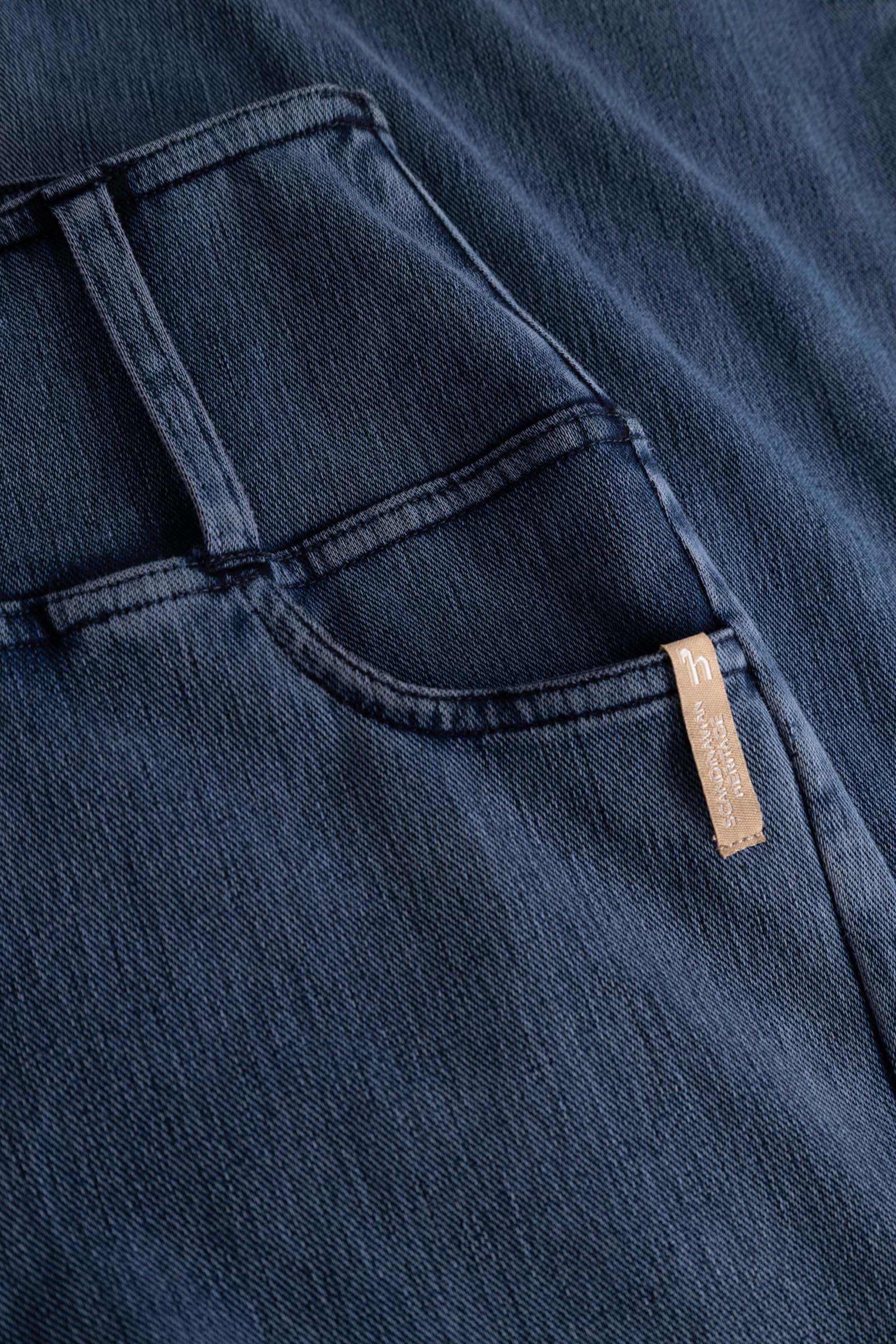 Horze Emery Damen-Westernreitleggings mit Bootcut und Denimlook