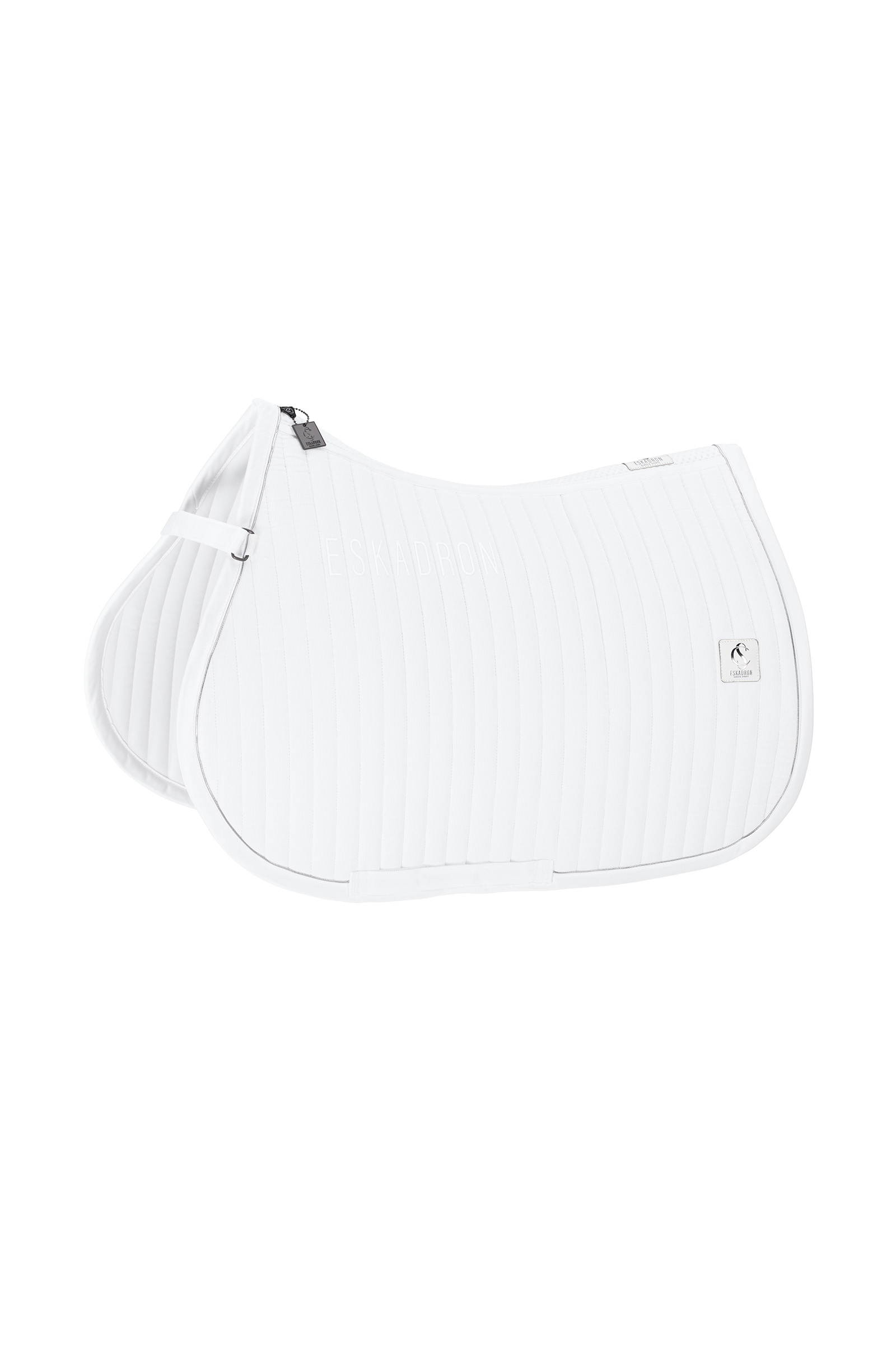 White Eskadron Classic Sports Sprung Schabracke Cord Emblem SS24