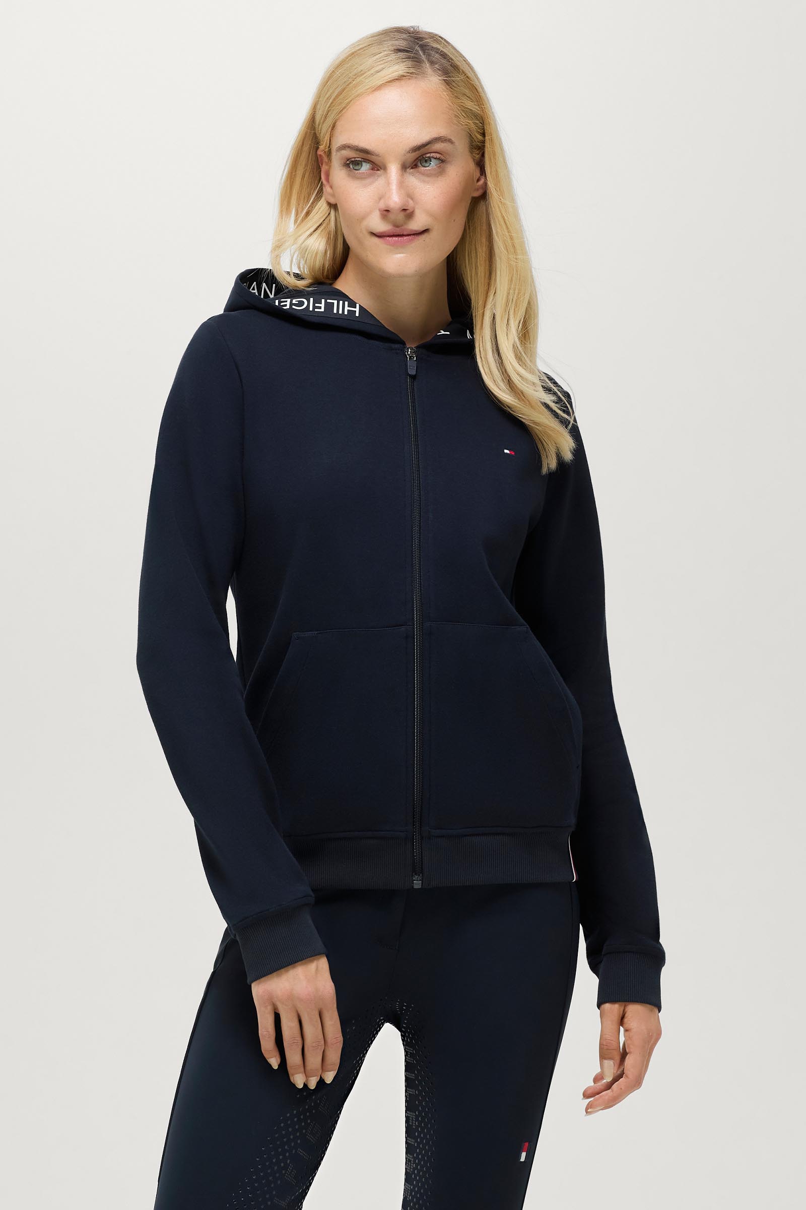 Tommy Hilfiger Equestrian Beverly Damen Hoodie mit Rei&szlig;verschluss