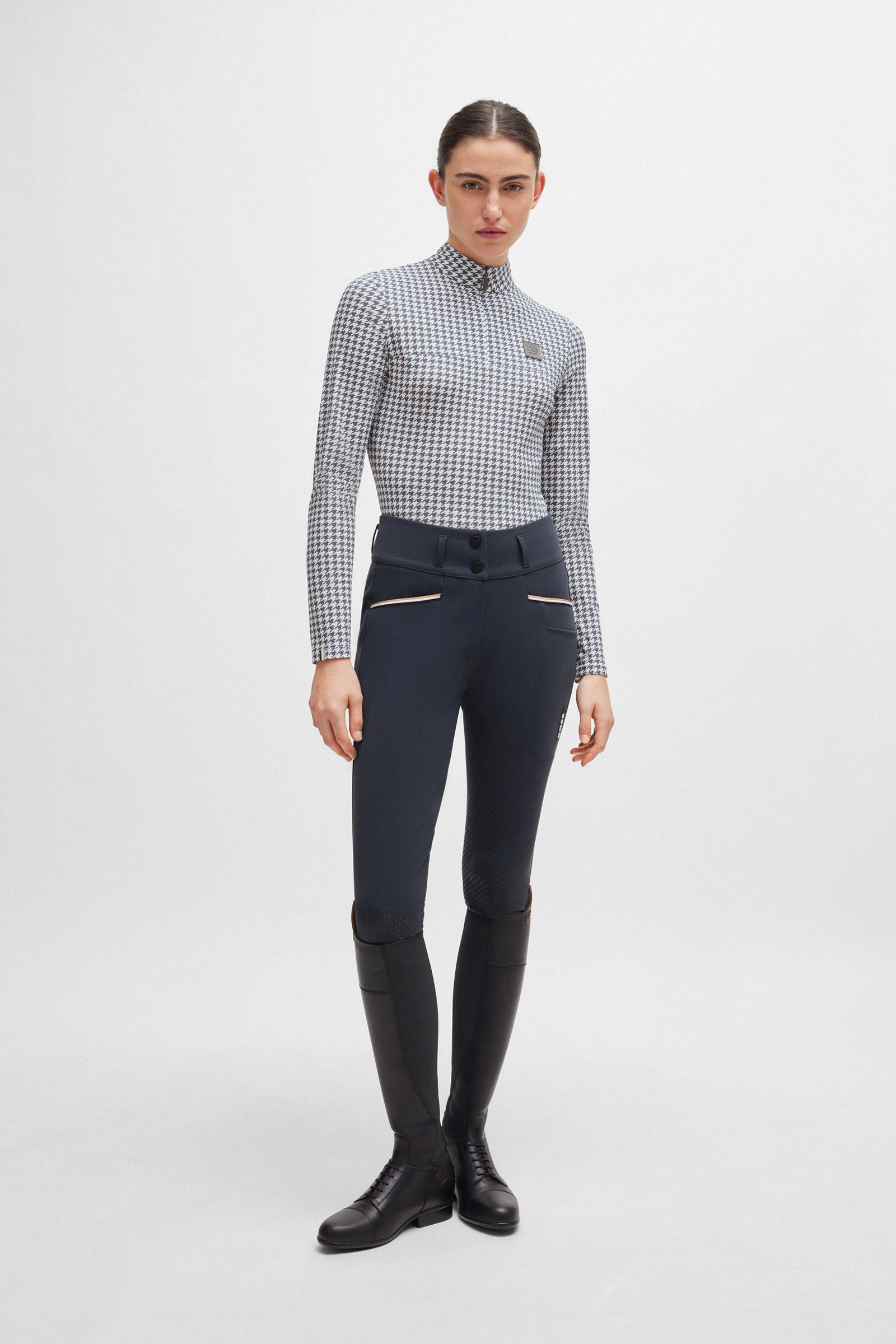 Boss Rachel Trainingsshirt Houndstooth 