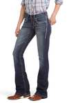 Ariat R.E.A.L. Mid Rise Stretch Entwined Damen Bootcut Jeans