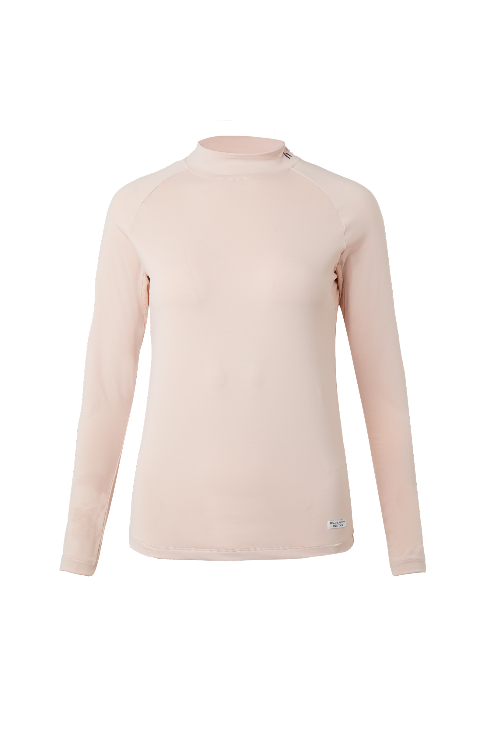 Peach Pink Horze Gabriela Damen-Trainingsshirt, UPF 40+