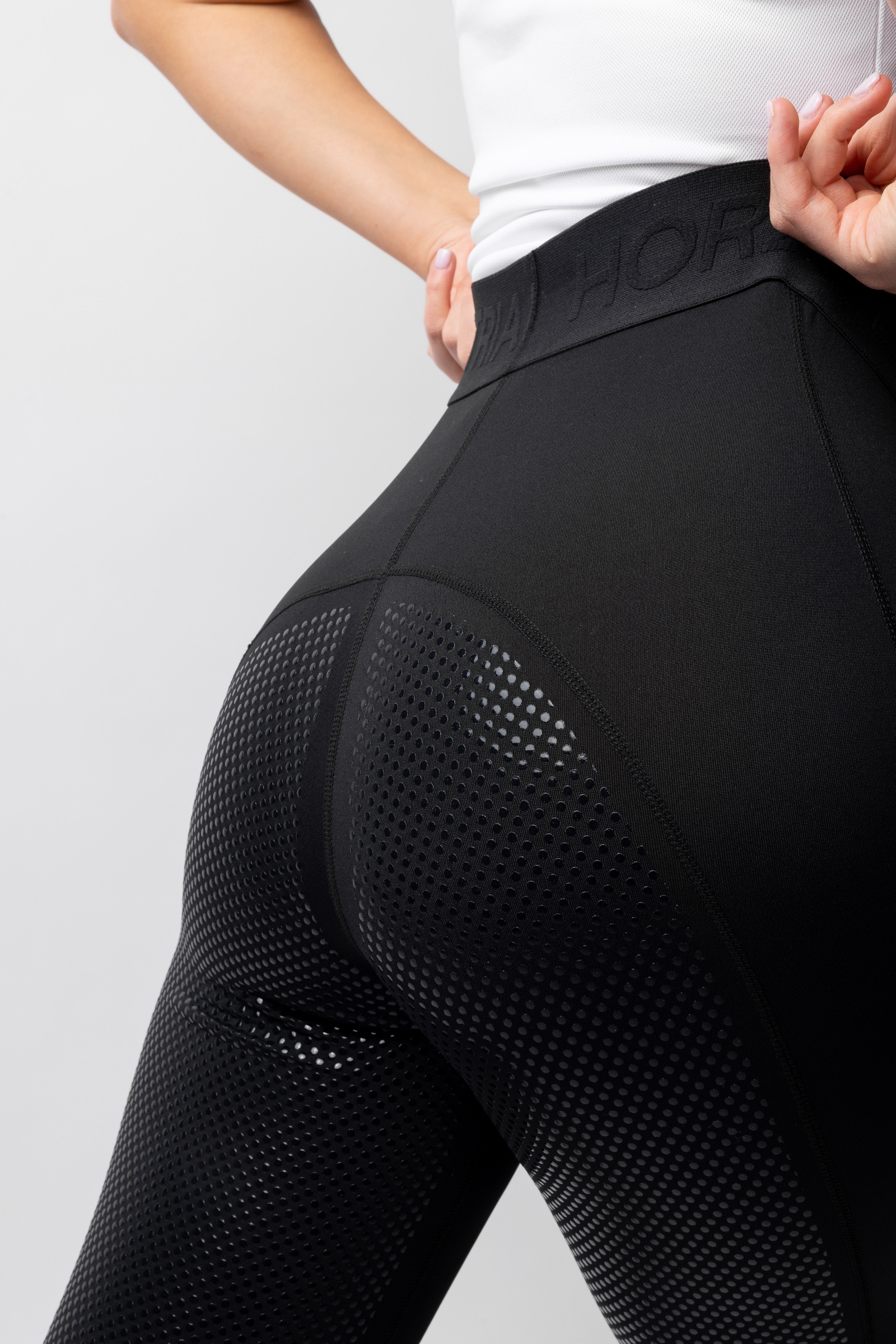 Horze Madison Damen Reitleggings mit Vollbesatz