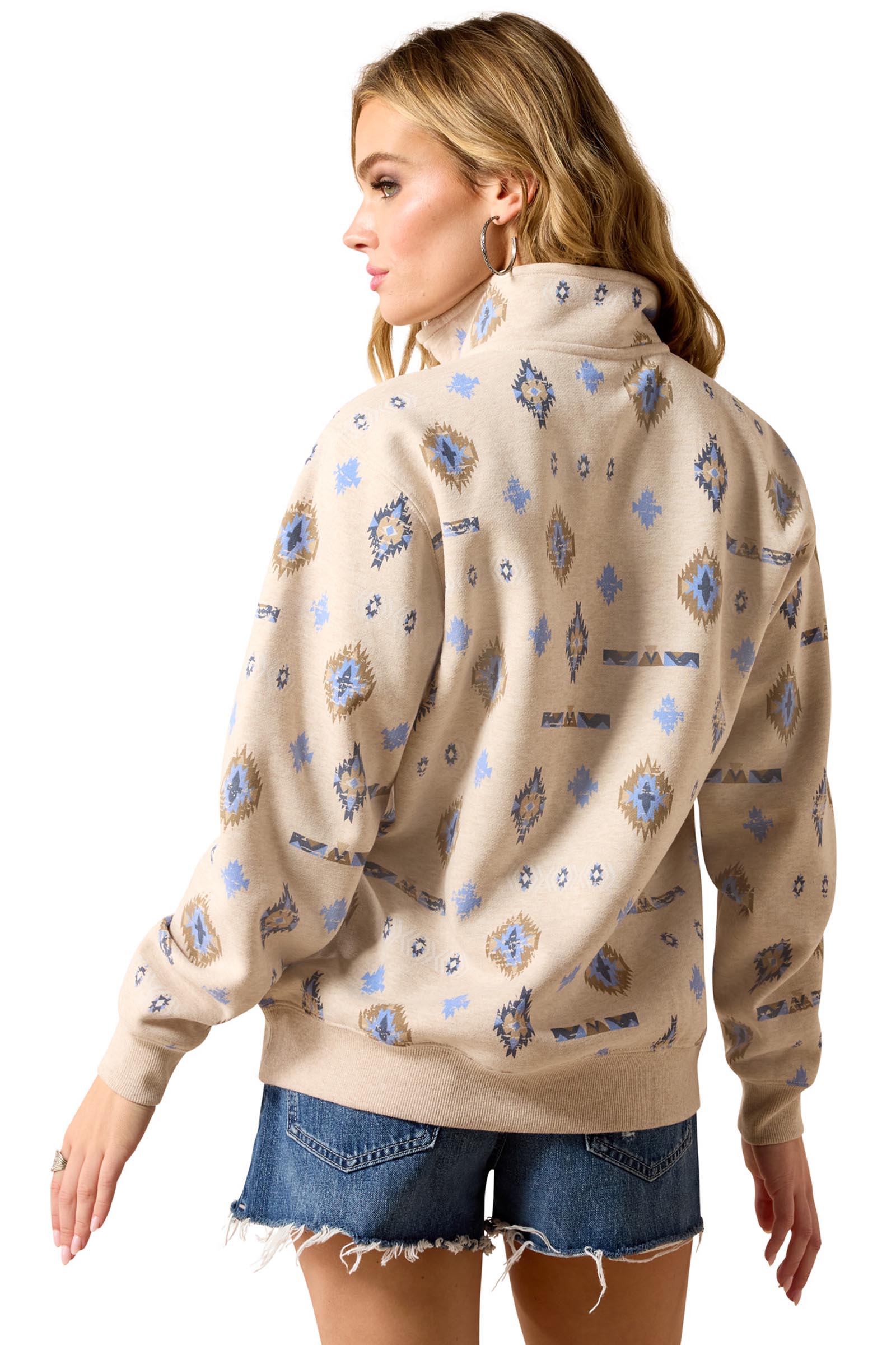 Ariat Damen Sweatshirt Sapphire 1/2 Zip