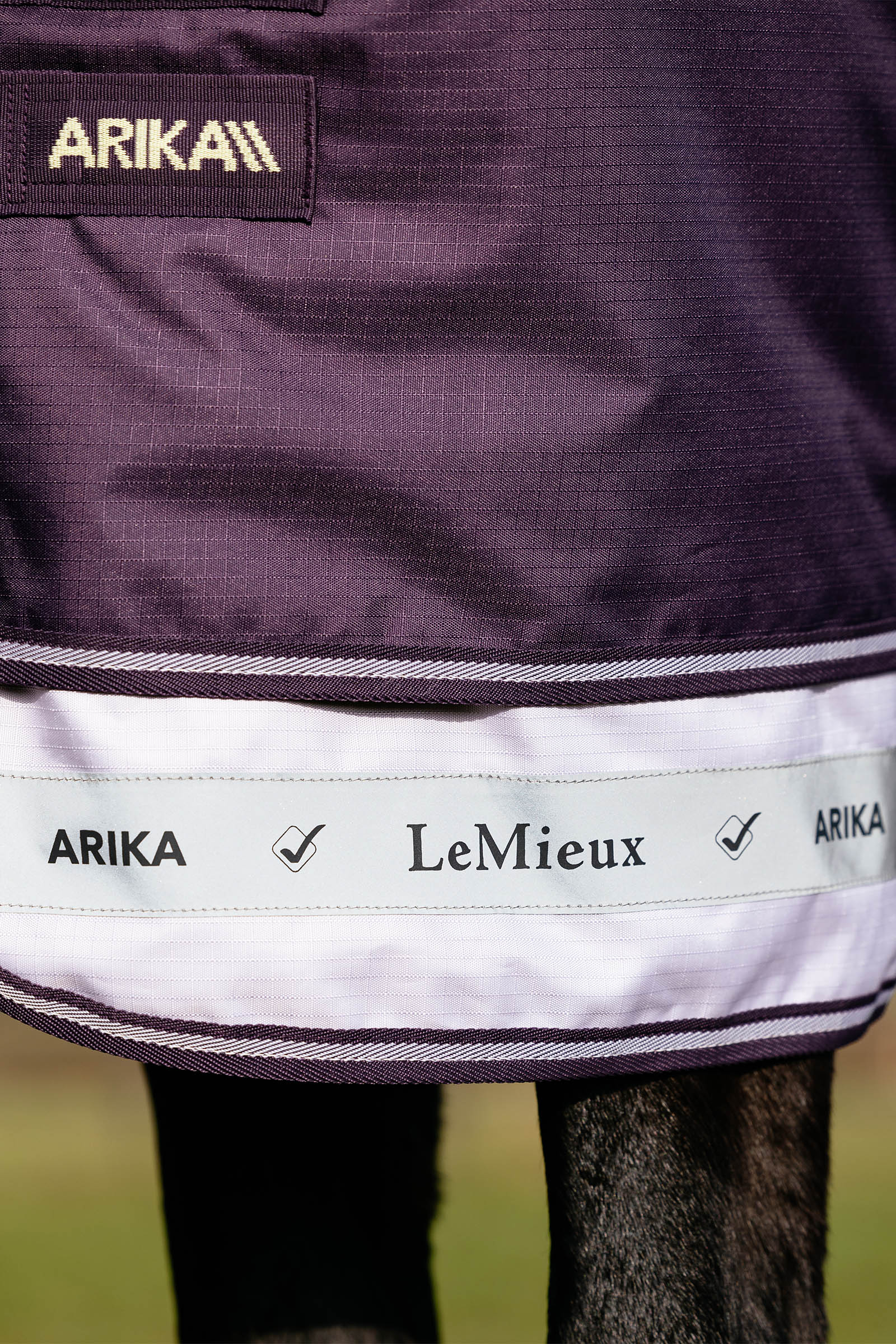 LeMieux Arika Ripstop Outdoordecke mit abnehmbarem Halsteil 0 g