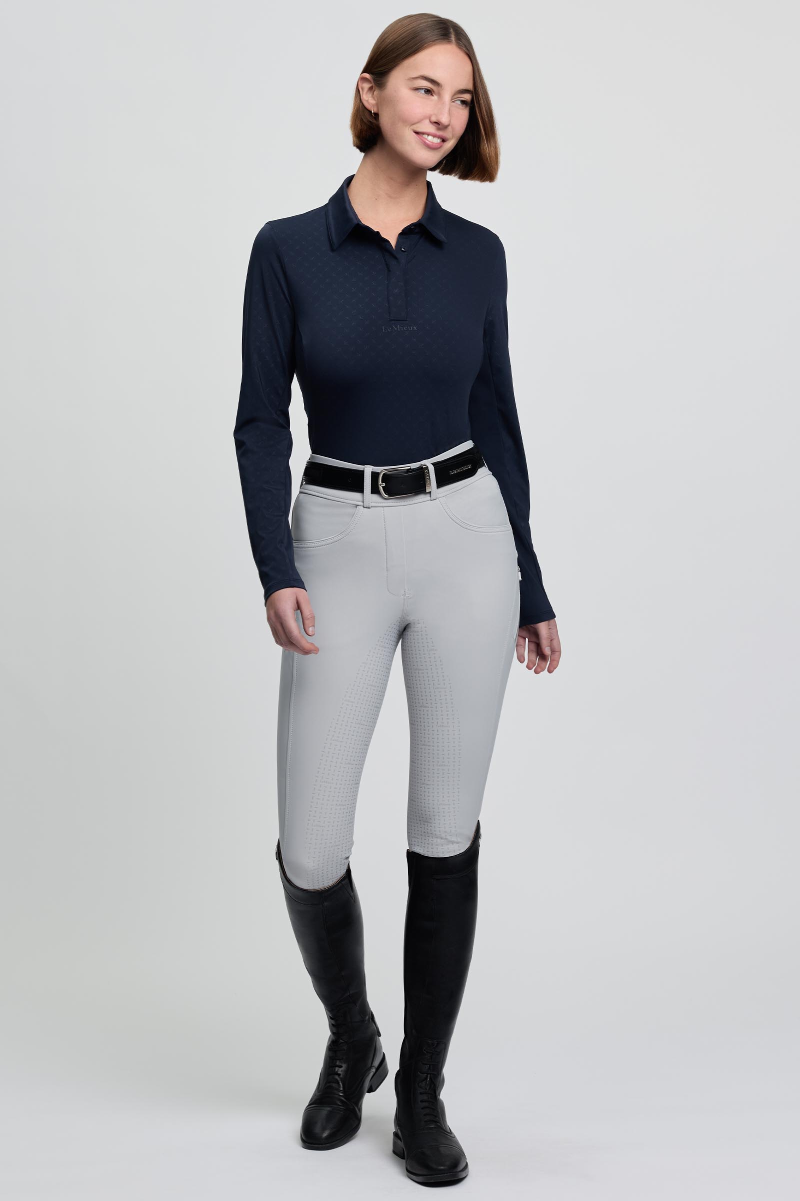LeMieux Sarah Damen gemustertes Baselayer Shirt