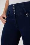 Horze Kacy Damen Jeans Thermoreithose mit Vollbesatz