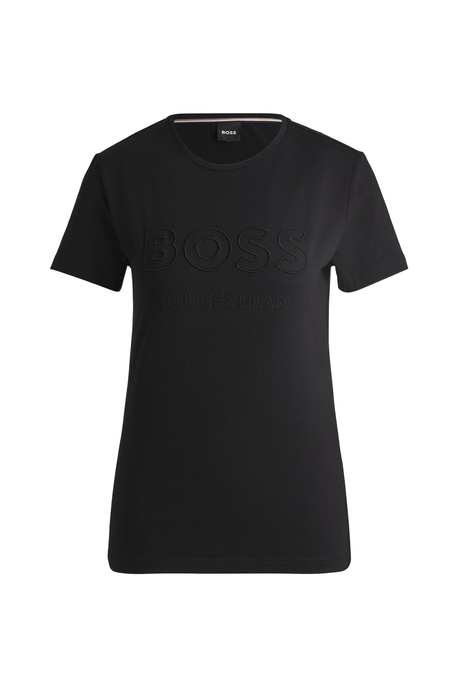 Boss Maya Damen-T-Shirt mit Stickerei