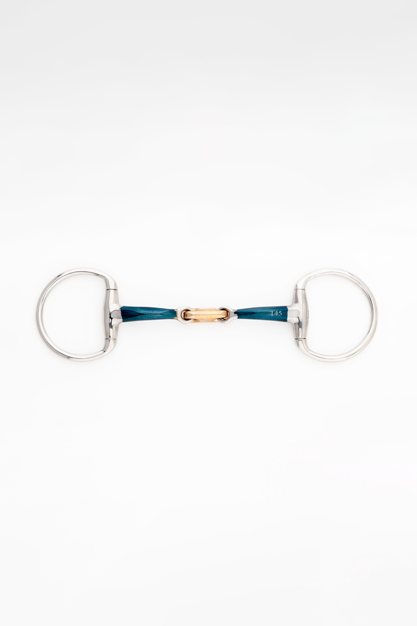 Kavalkade ergonomisches Olivenkopfgebiss, doppelt gebrochen, 14 mm