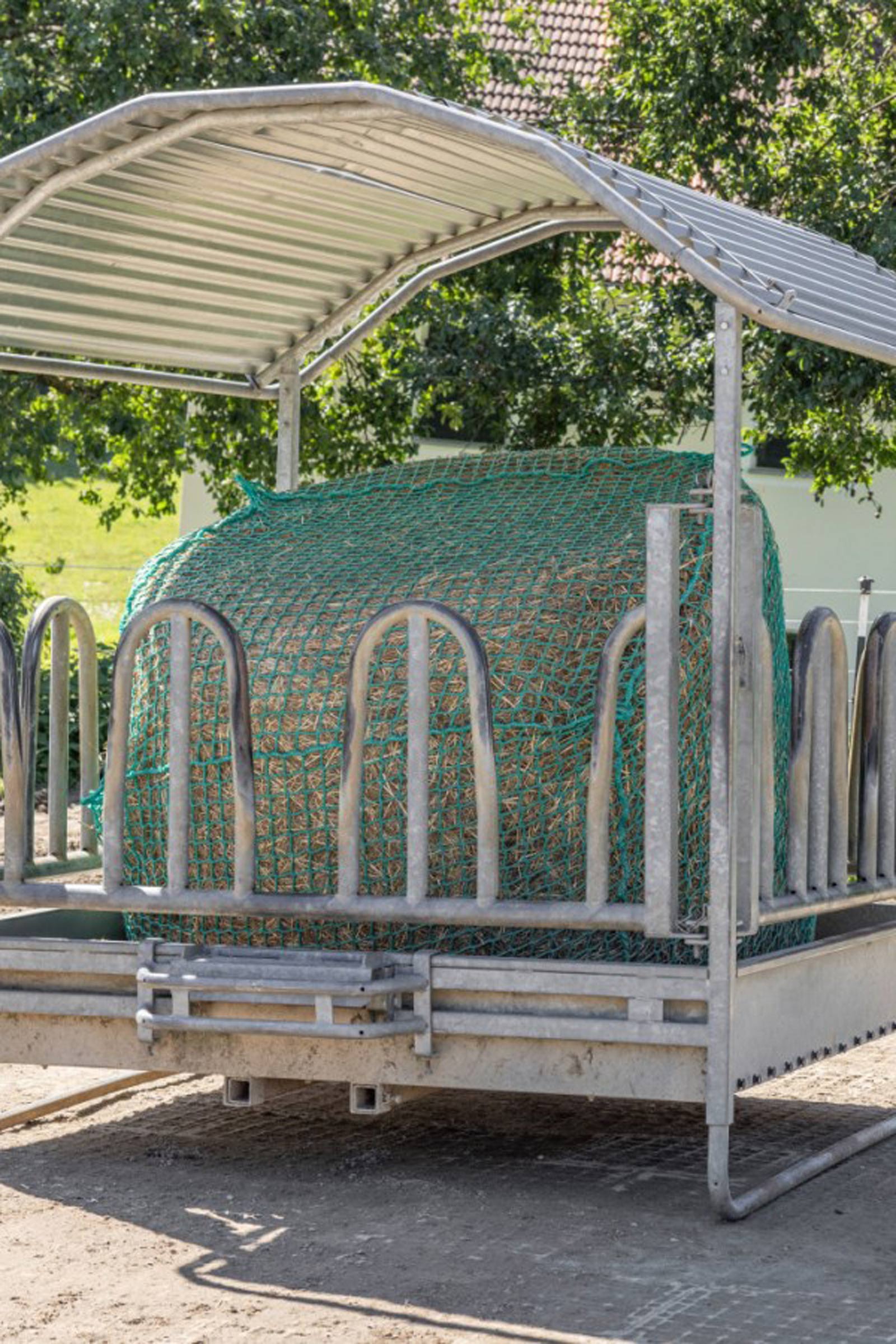 Kerbl Heunetz für Rundballen, hängbar