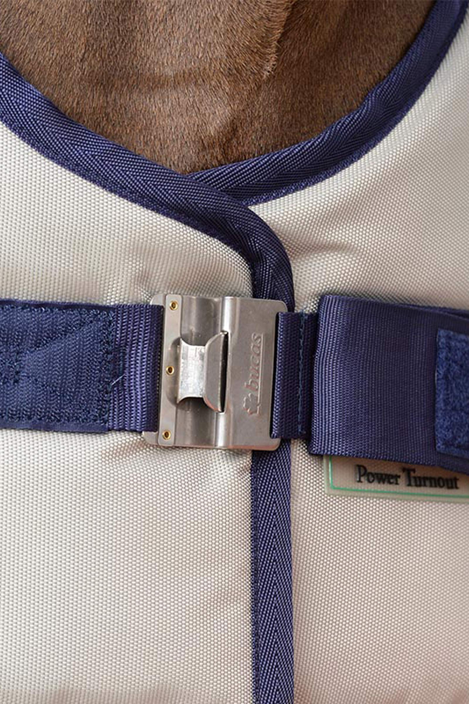 Bucas Power Light Weidedecke mit hohem Hals, 0 g