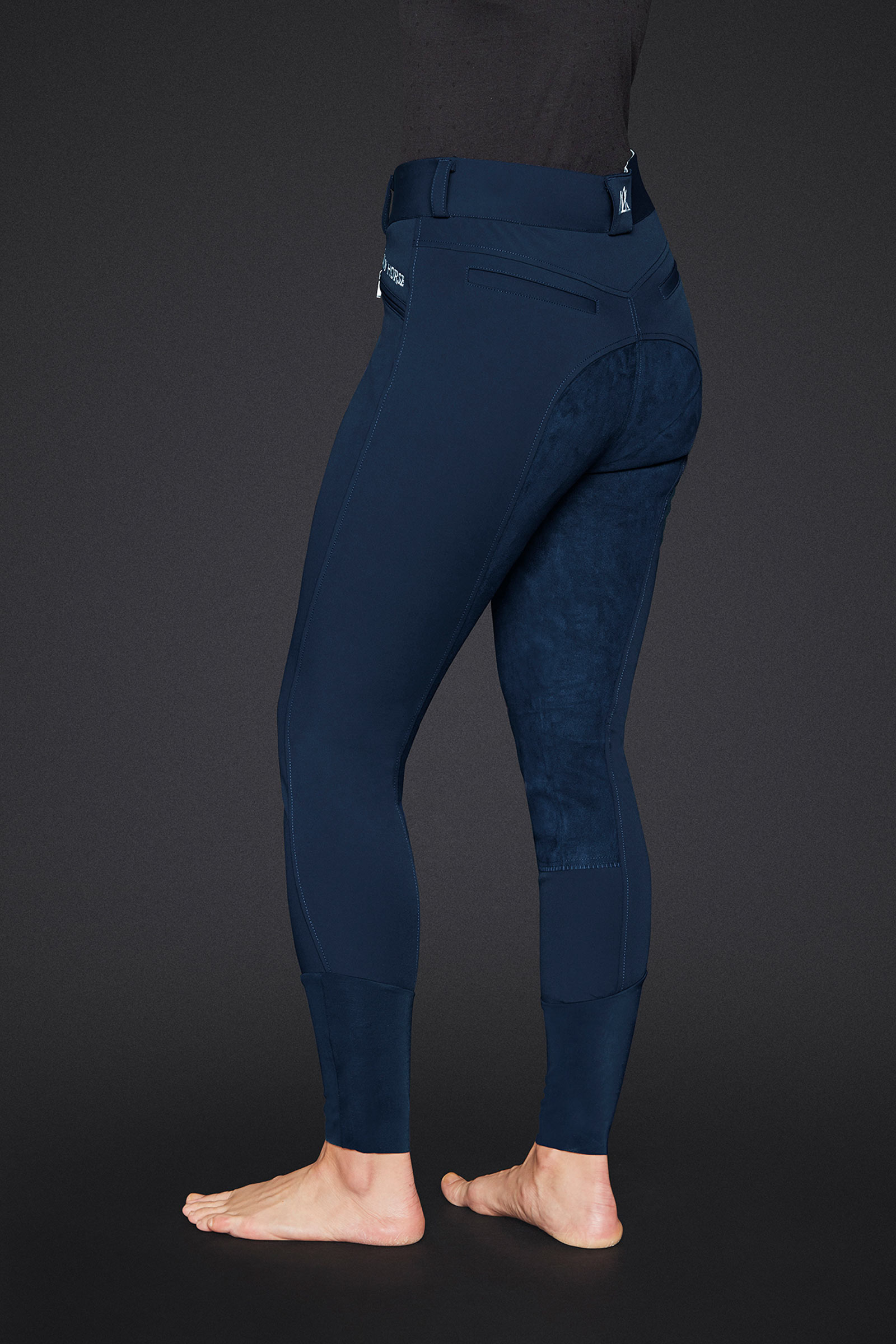 Mountain Horse Diana Damen Reithose mit Vollbesatz aus Kunstleder