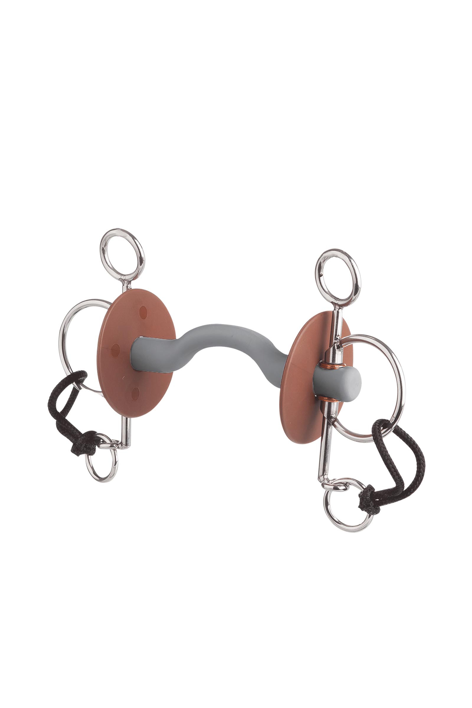 beris Pelham mit langen Anzügen und Zungenbogenstange, 18 mm, weich