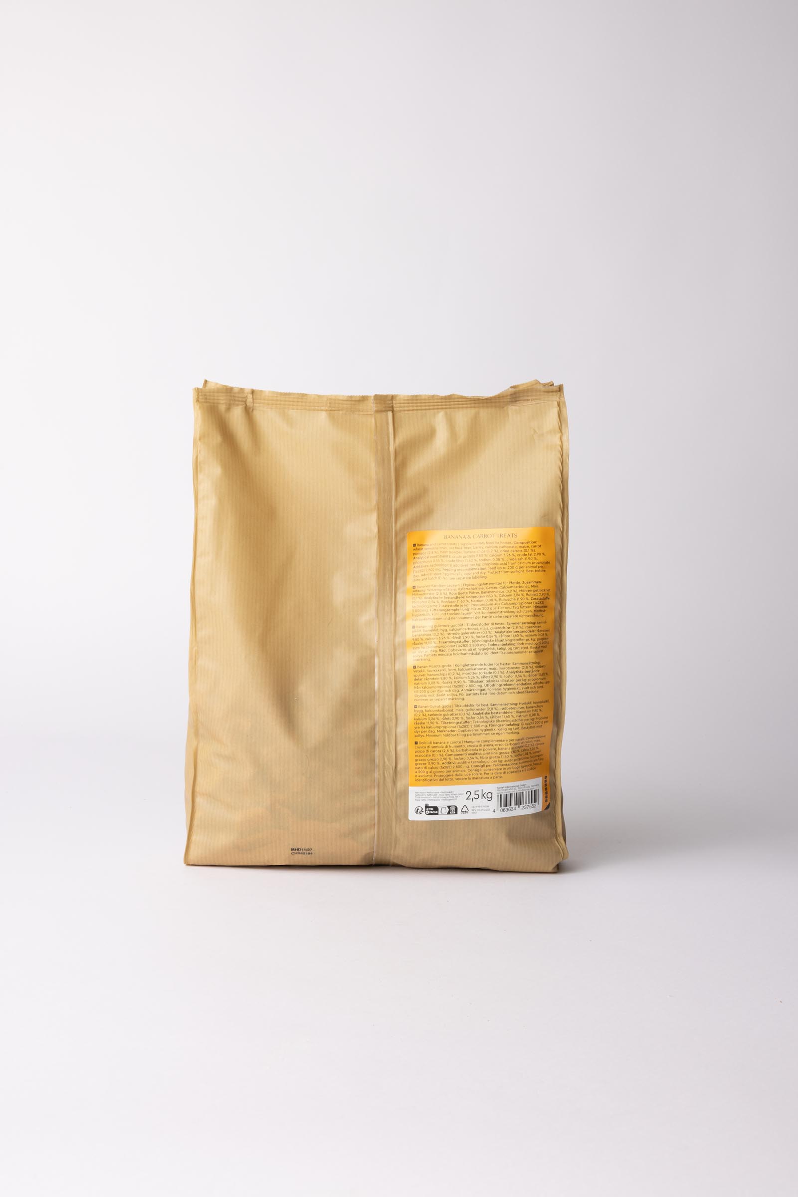 Horze Leckerli Banane & Karotte , 2,5kg