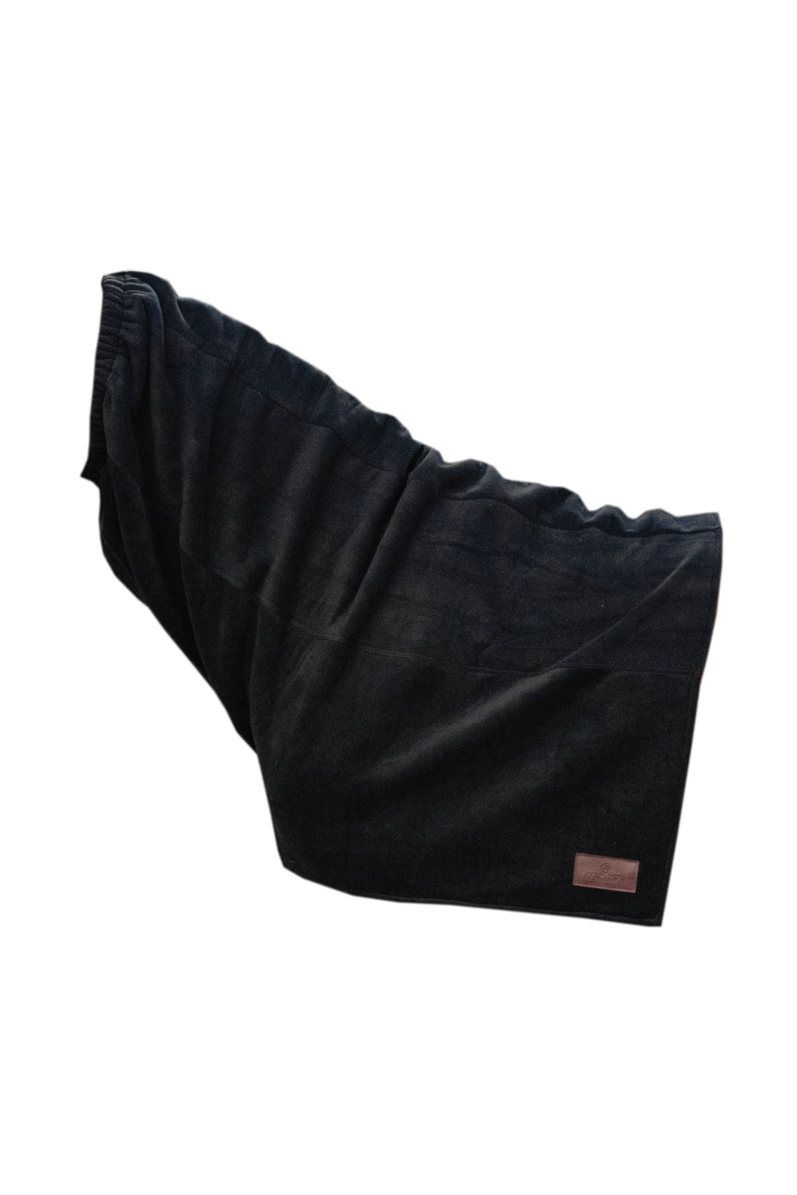 Black Kentucky Horsewear Heavy Fleece Halsdecke