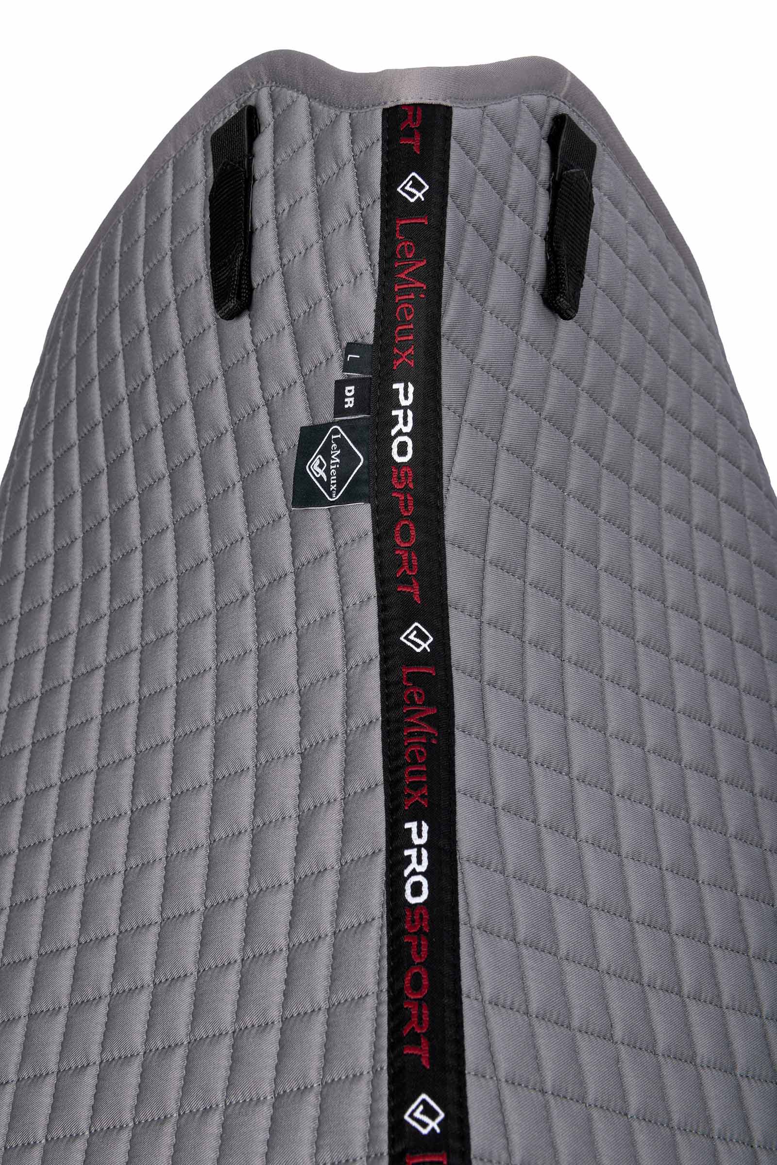 Grey LeMieux Baumwoll Dressurschabracke