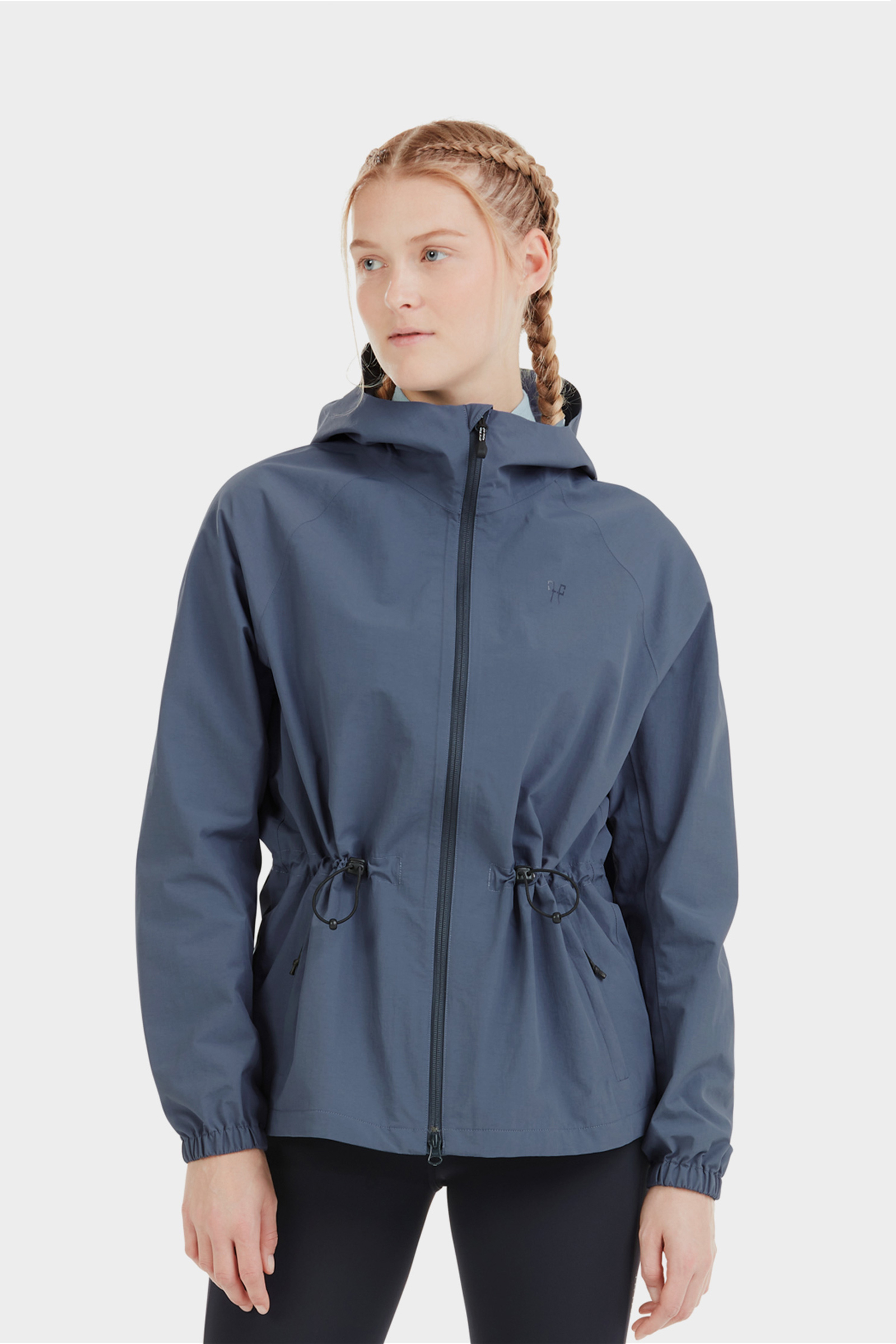 Vintage Indigo Horse Pilot Raintech Damenjacke