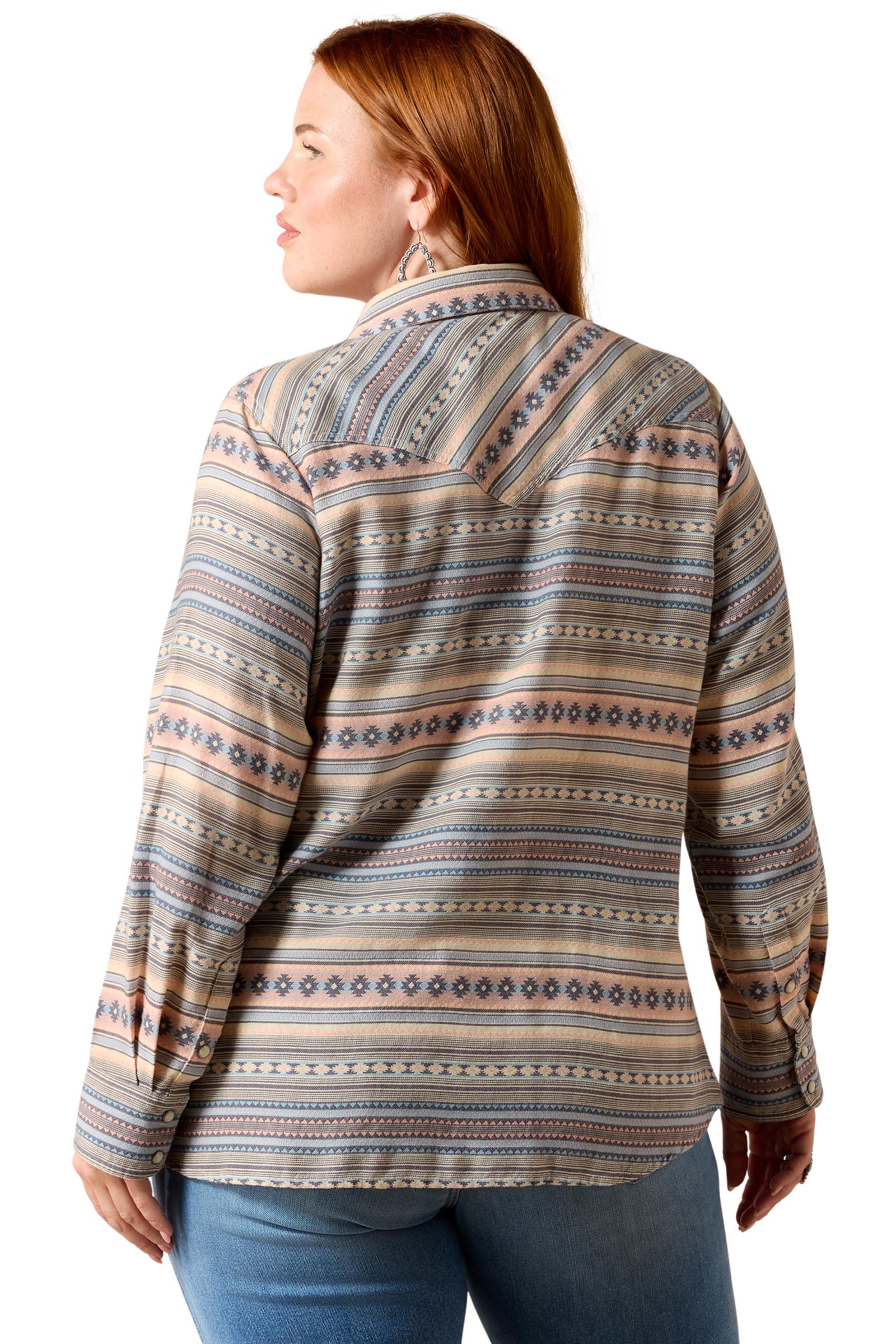 Ariat Damen Arizona Westernhemd mit Druckkn&ouml;pfen