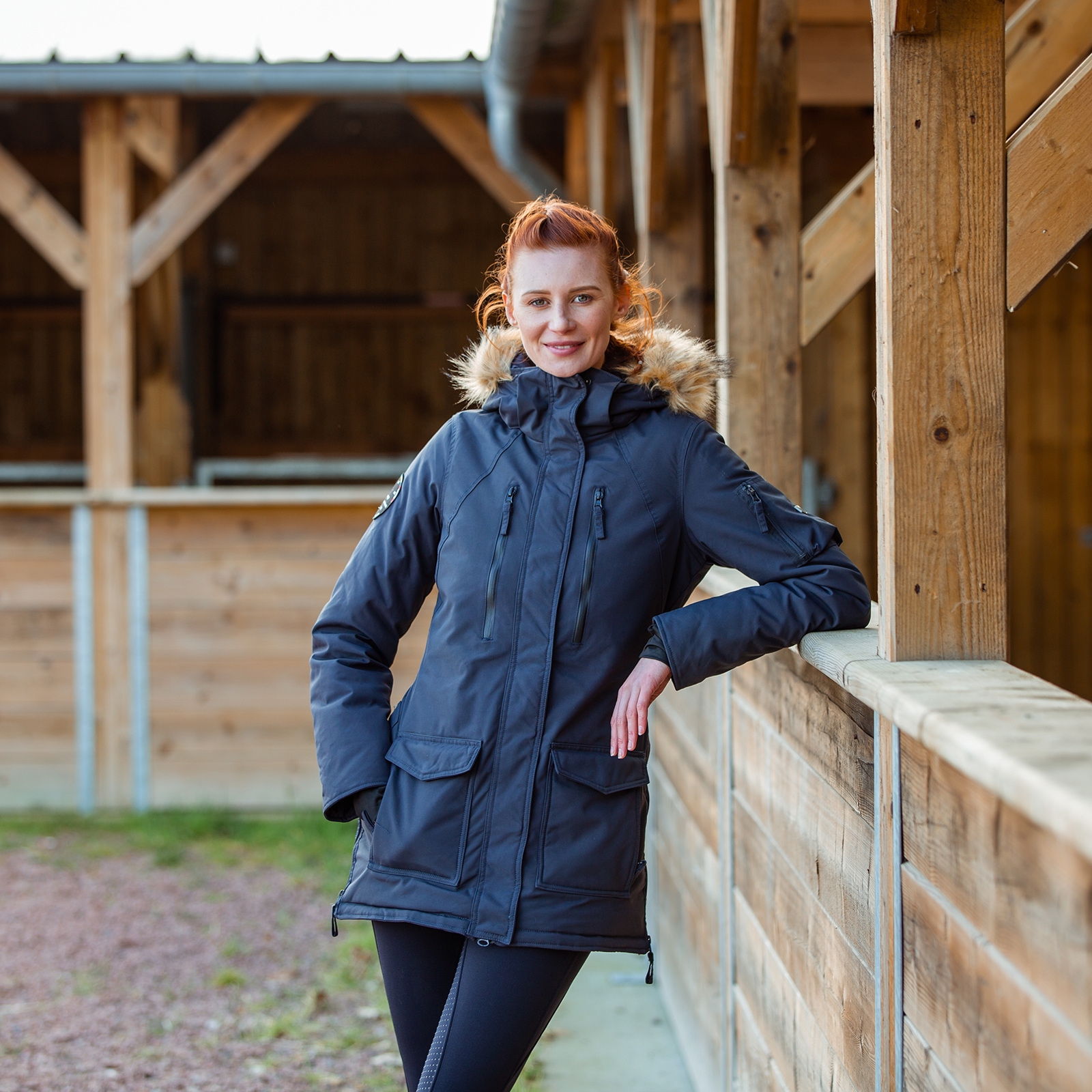 Horze Brooke Damen Reitparka