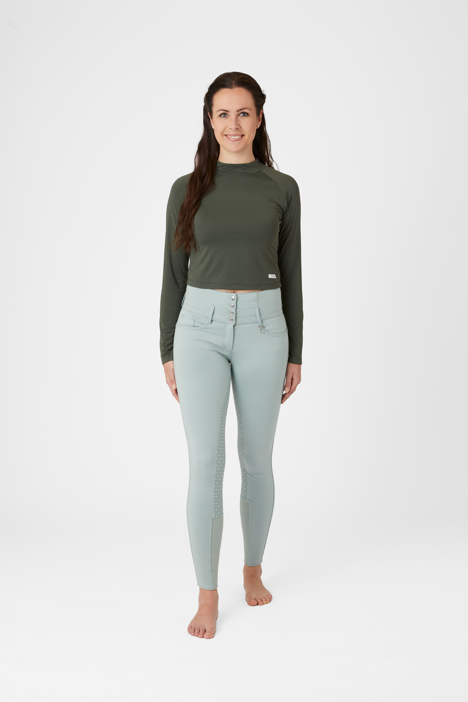 Horze Gabriela Crop-Top, UPF 40+