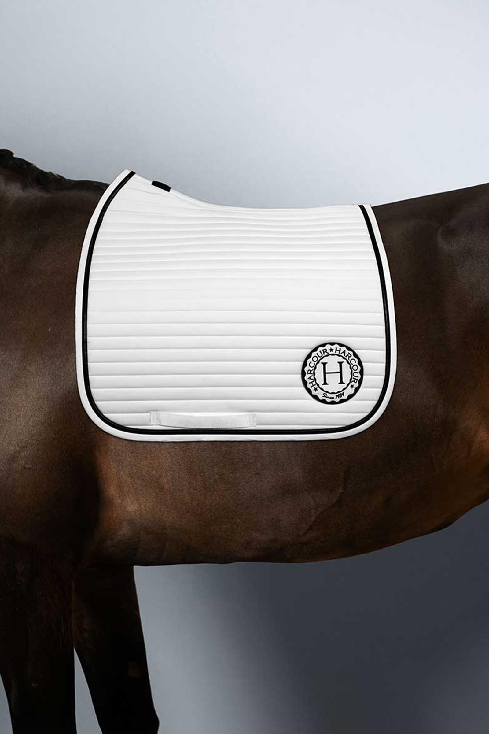 White Black Harcour Karembar Dressurschabracke