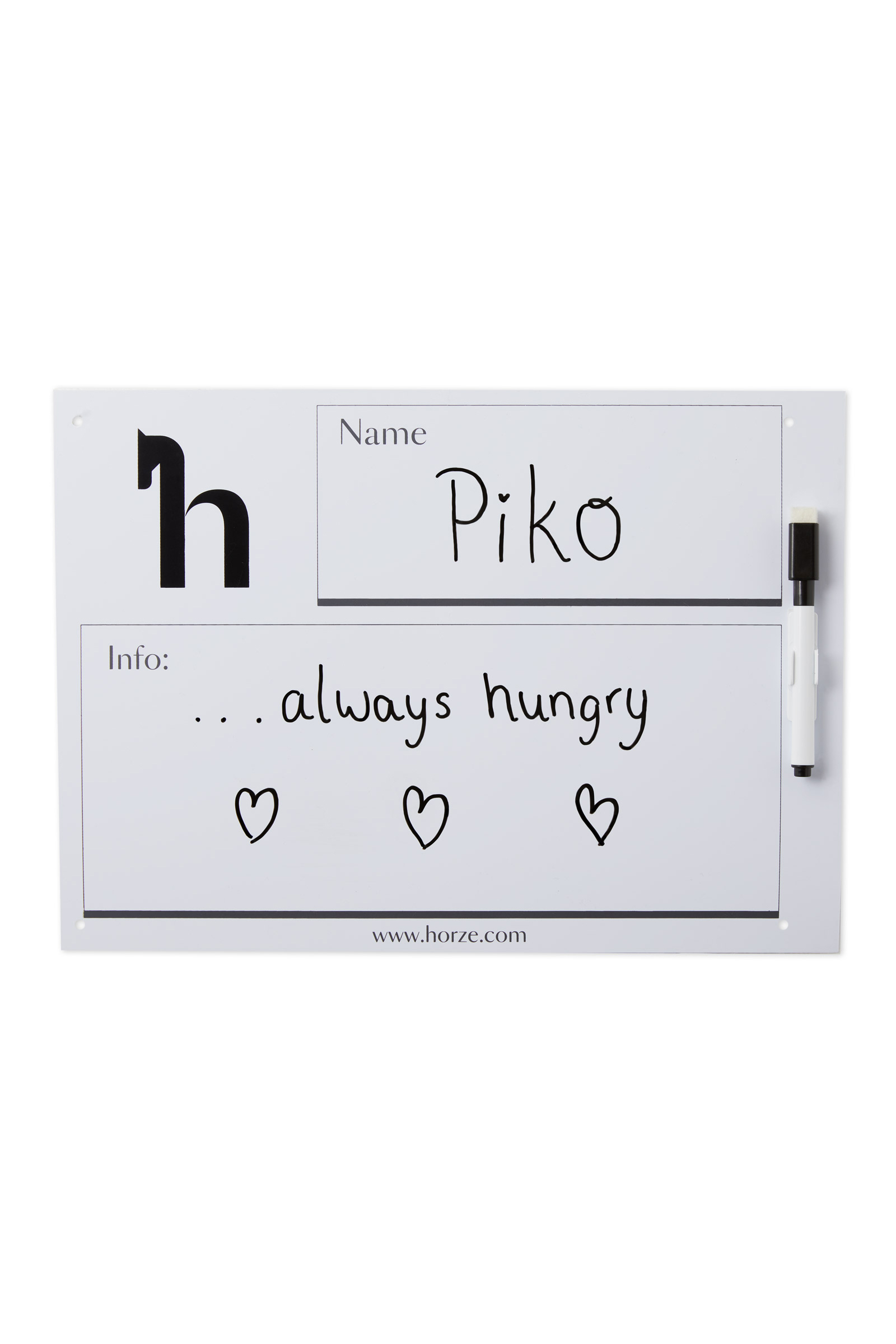 Horze Boxenschild Pferd