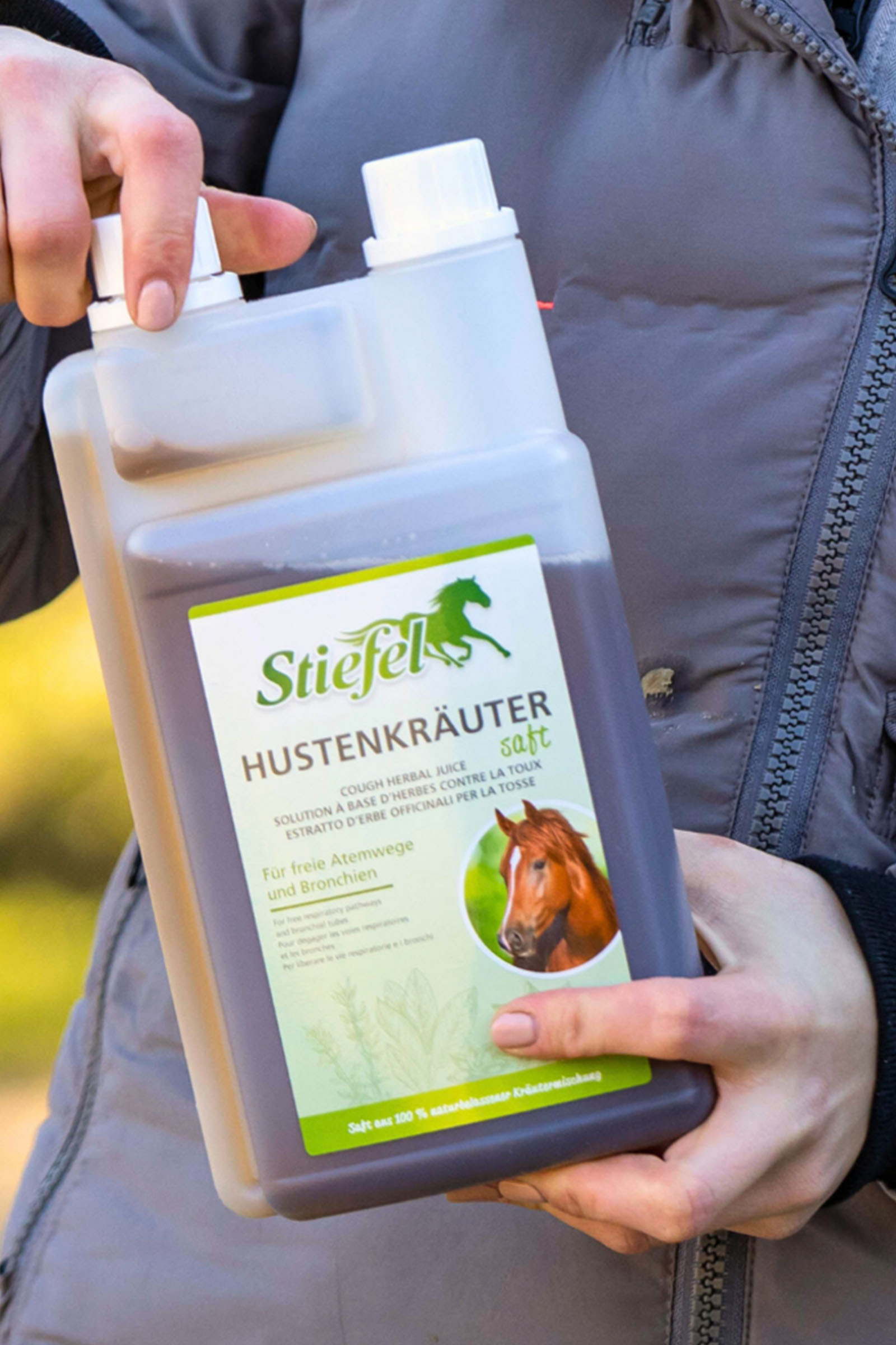 Stiefel Hustenkräuter Saft, 1l