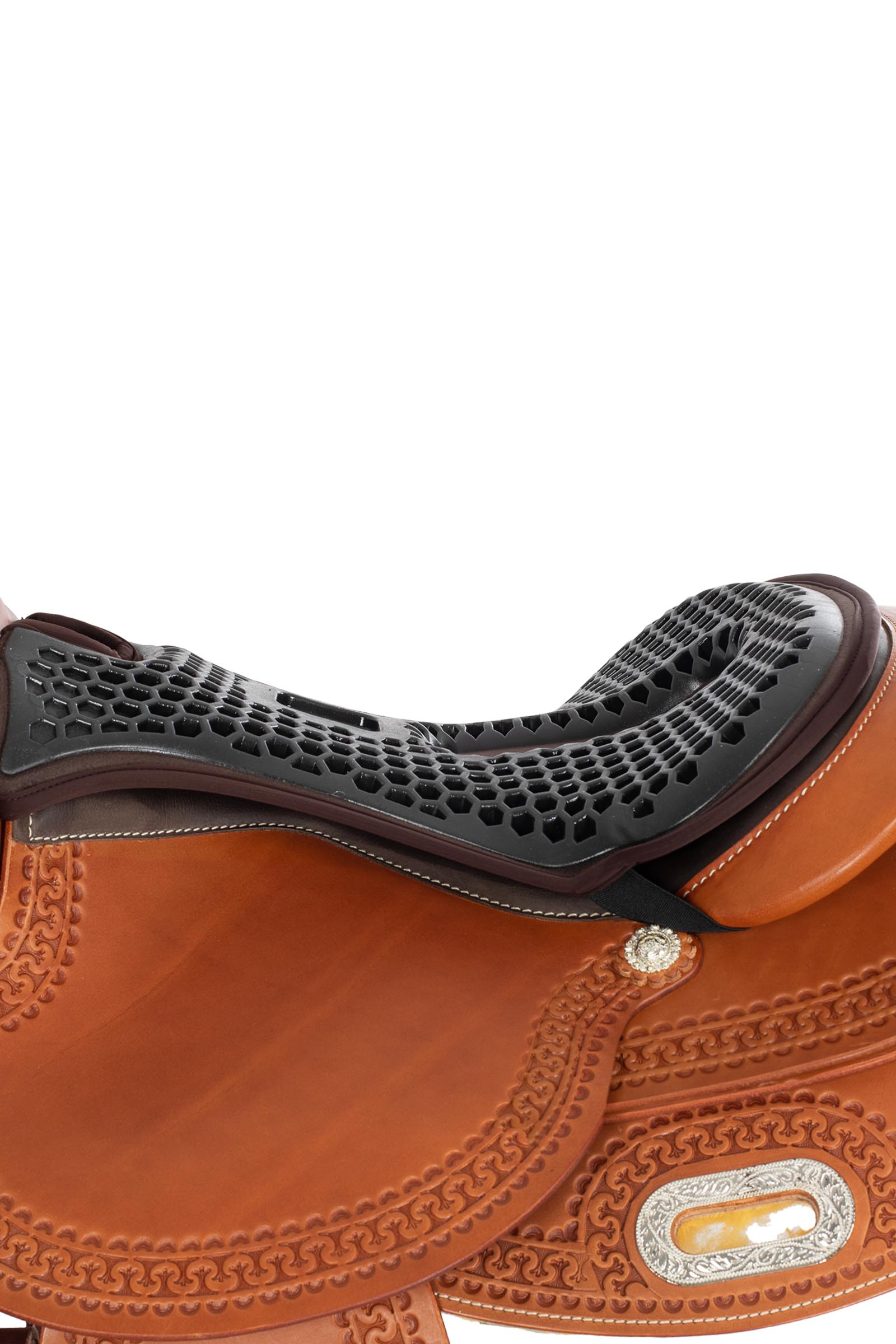 Acavallo Ortho-Stei&szlig;bein Sattelschoner Western Hexa Gel-Out Dri-Lex, 20 mm  