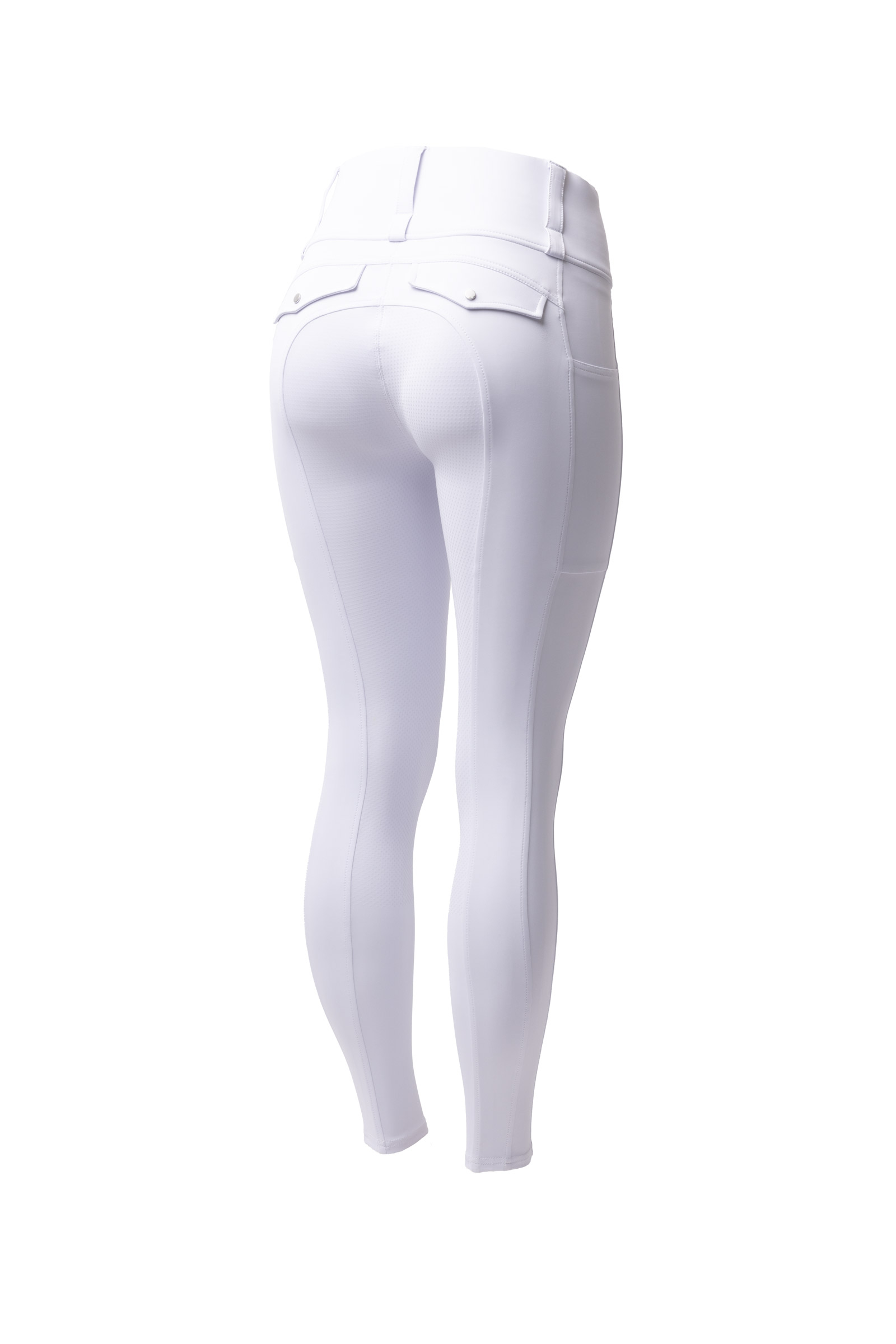 White Horze Damenreitleggings Anya mit Vollbesatz aus Silikon UPF 50+