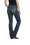 Ariat Damen R.E.A.L. Mid Rise Stretch Ivy Stackable Straight Leg Jeans