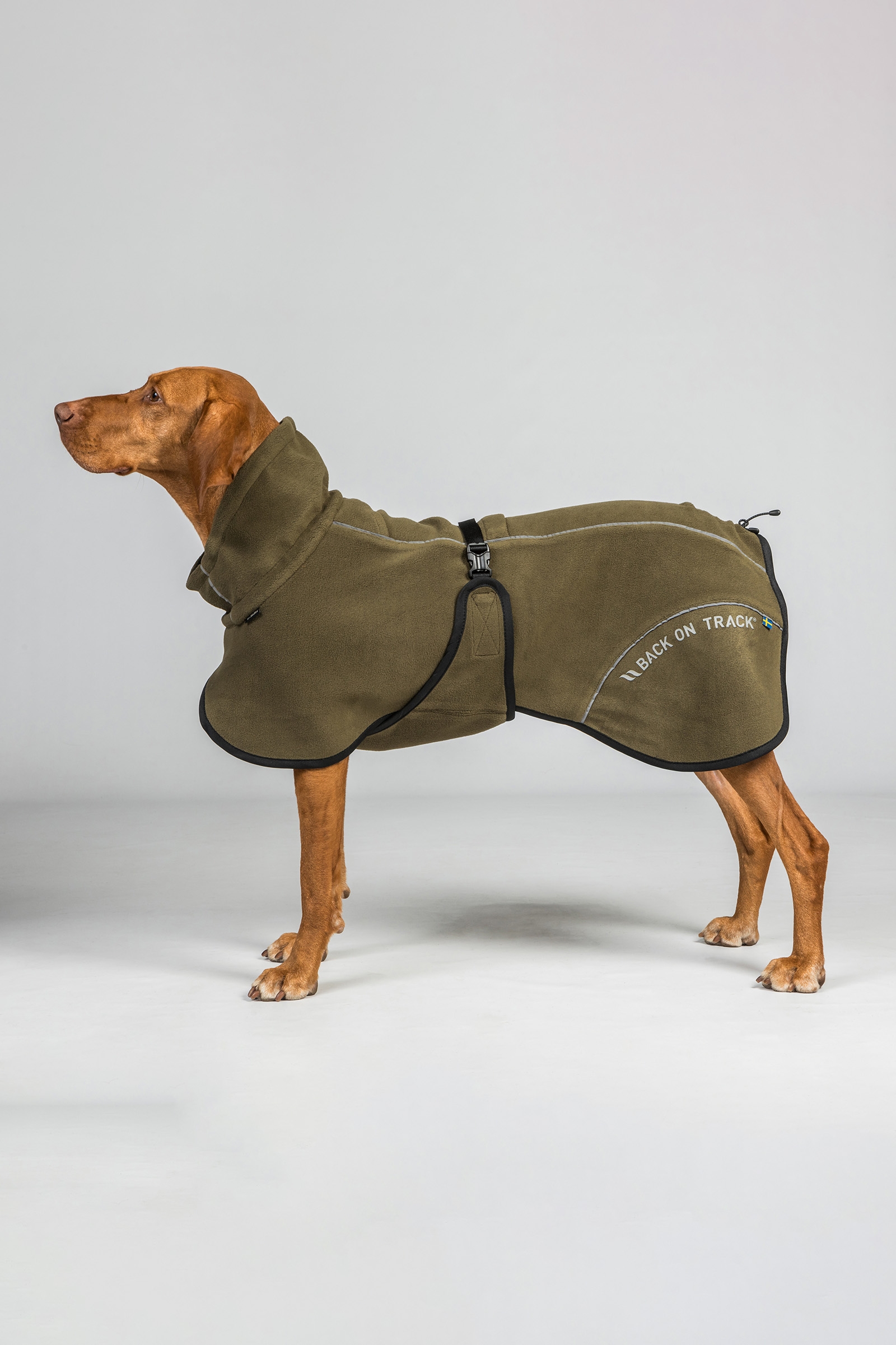 Back on Track Bay Fleece Dog Coat, High Set Tail