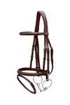 Dy'on Working Trense mit kombiniertem Reithalfter und Karabinerhaken  