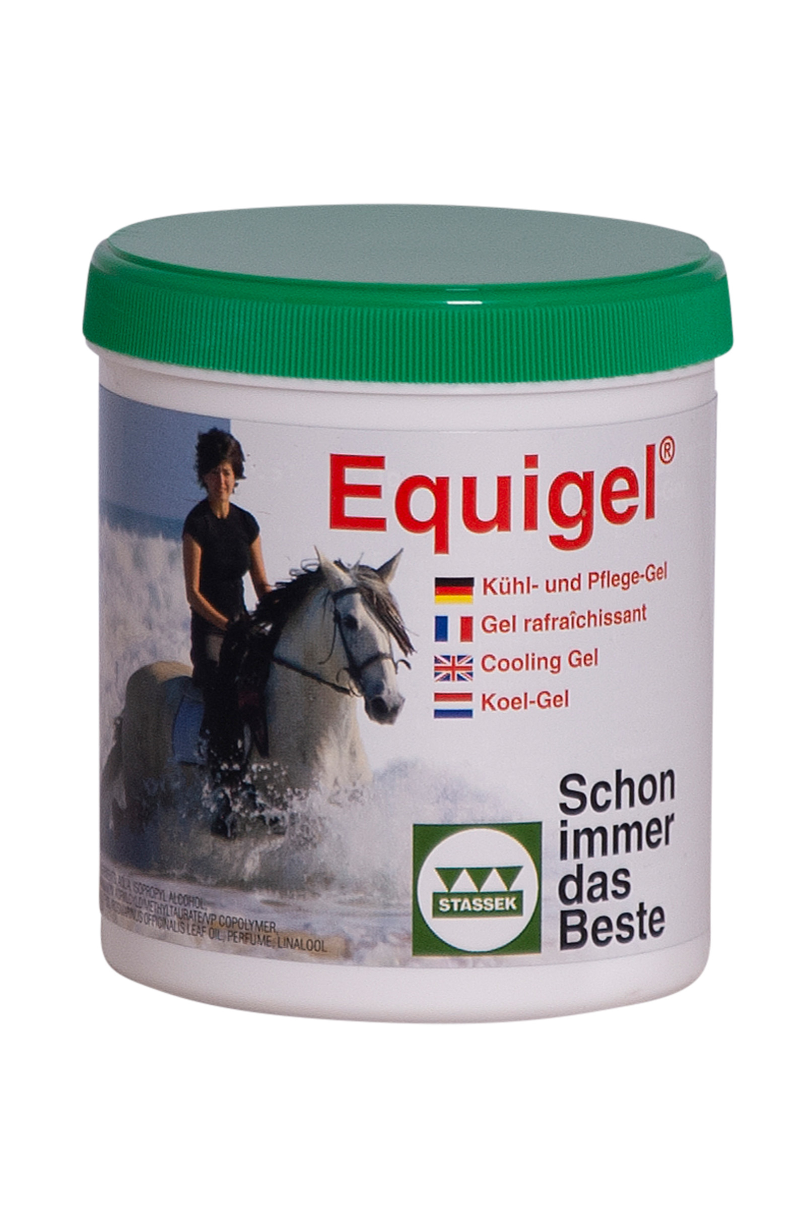 Stassek Equigel Kühl- und Pflegegel, 500 ml