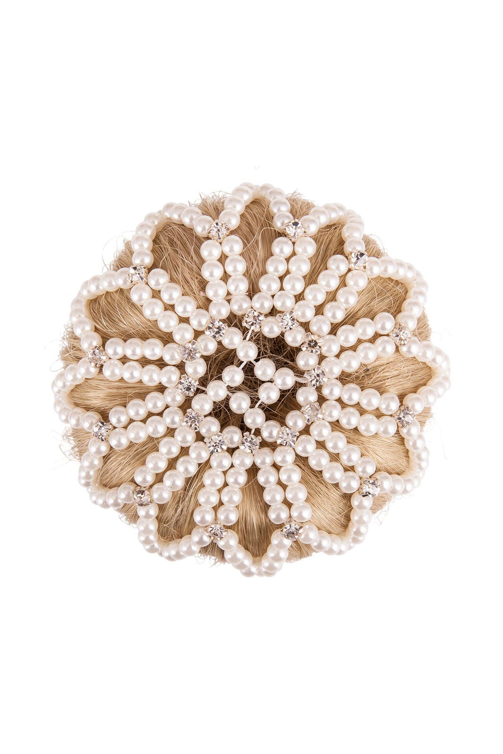 WH/AB BR Haarnetz für Dutt Pearl Diamond