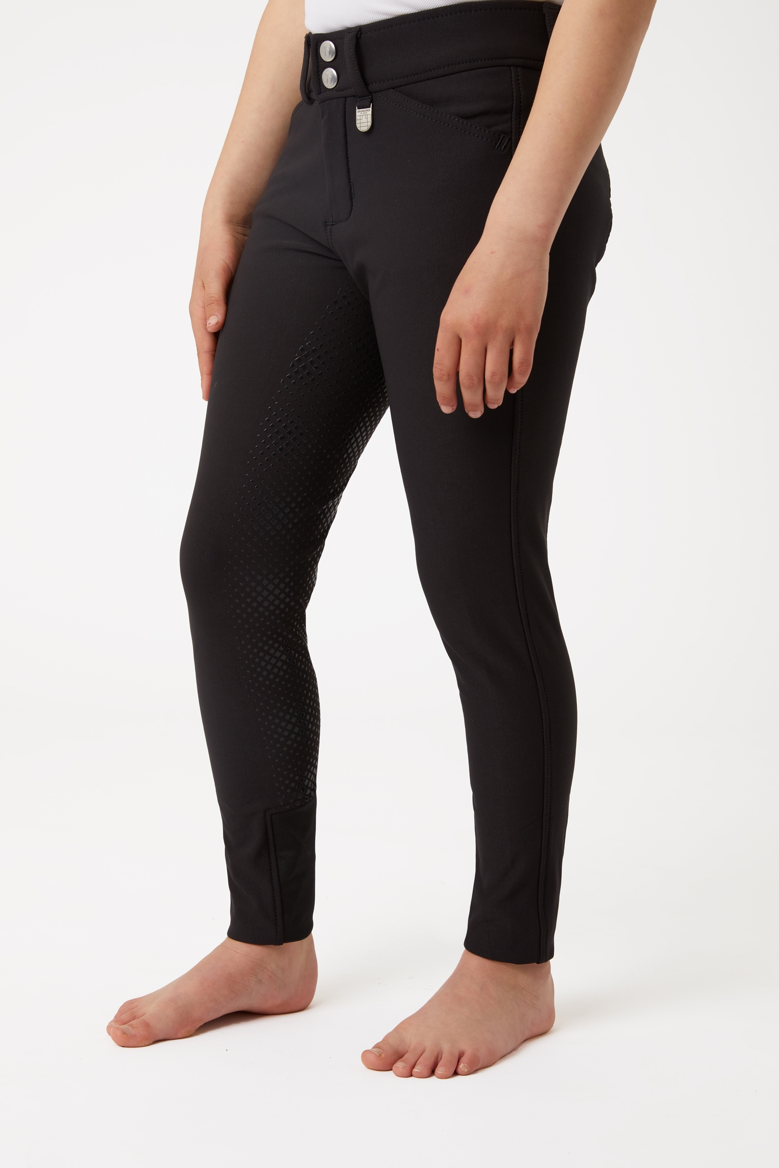 Horze Grand Prix Kinderreithose mit Silikon-Vollbesatz