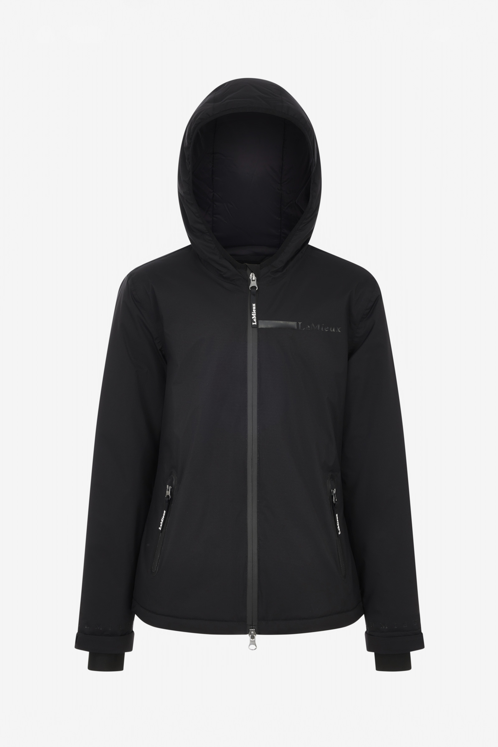 Black LeMieux Young Rider Thea Kinder wasserabweisende Jacke