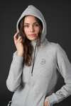 Catago Natalie Damen Hoodie mit Rei&szlig;verschluss