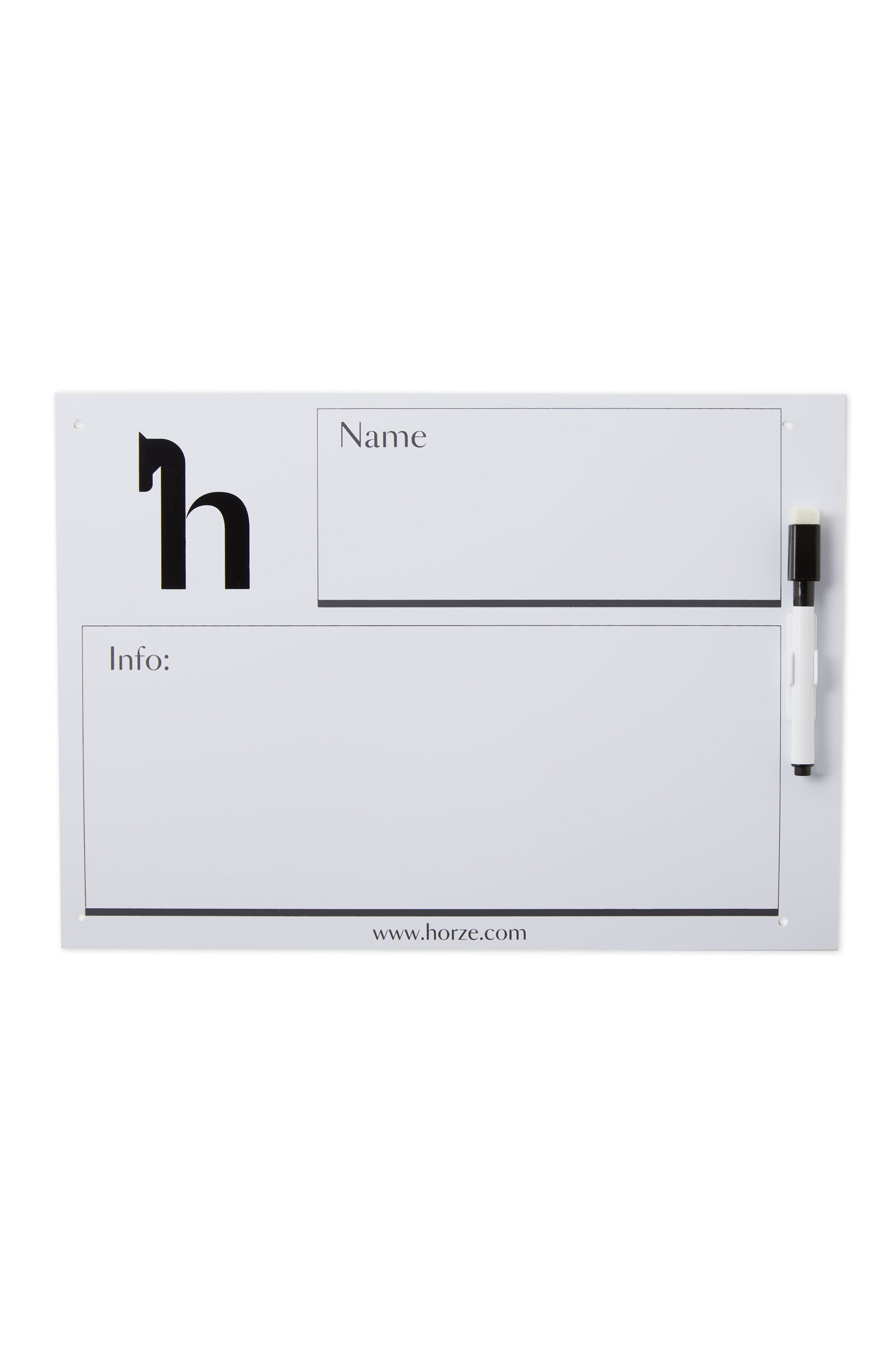 Horze Boxenschild Pferd